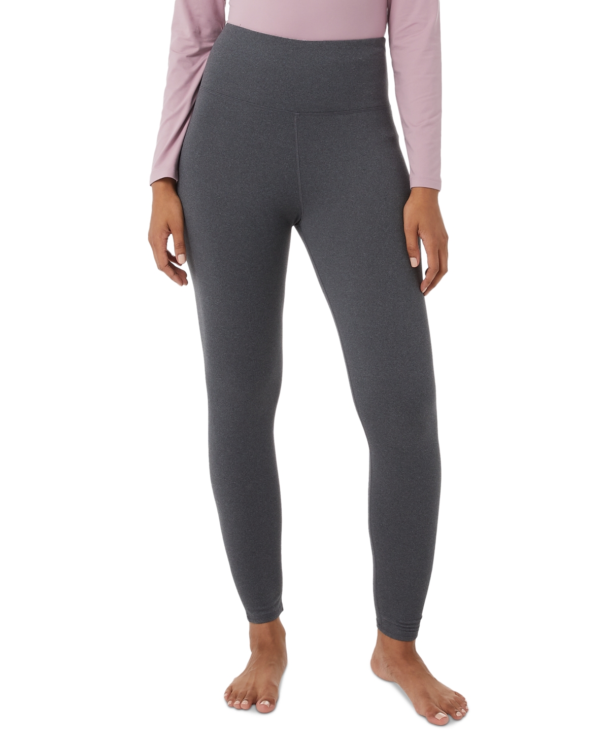 32 Degrees Women’s High-Waist Leggings – Heather Black