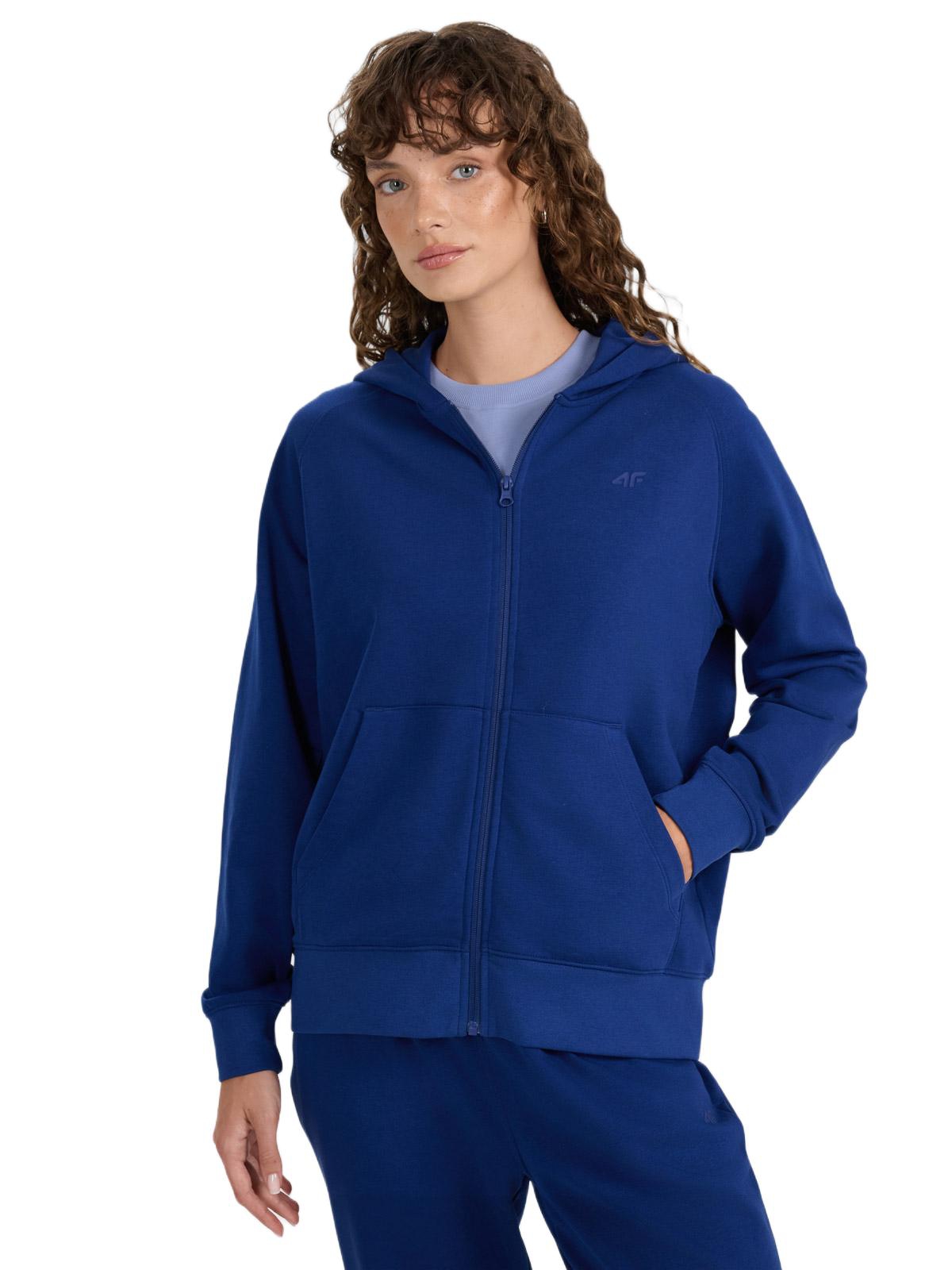 4F Women’s zip-up hoodie – Navy 4F Women’s zip-up hoodie – Navy