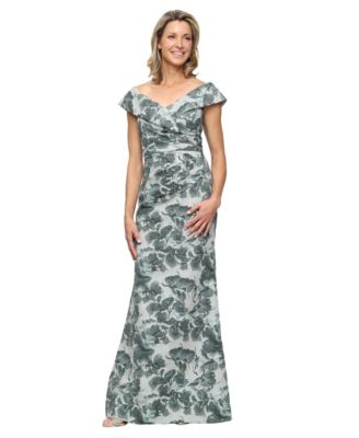 Alex Evenings Womens Off The Shoulder Long Dress Alex Evenings Womens Off The Shoulder Long Dress