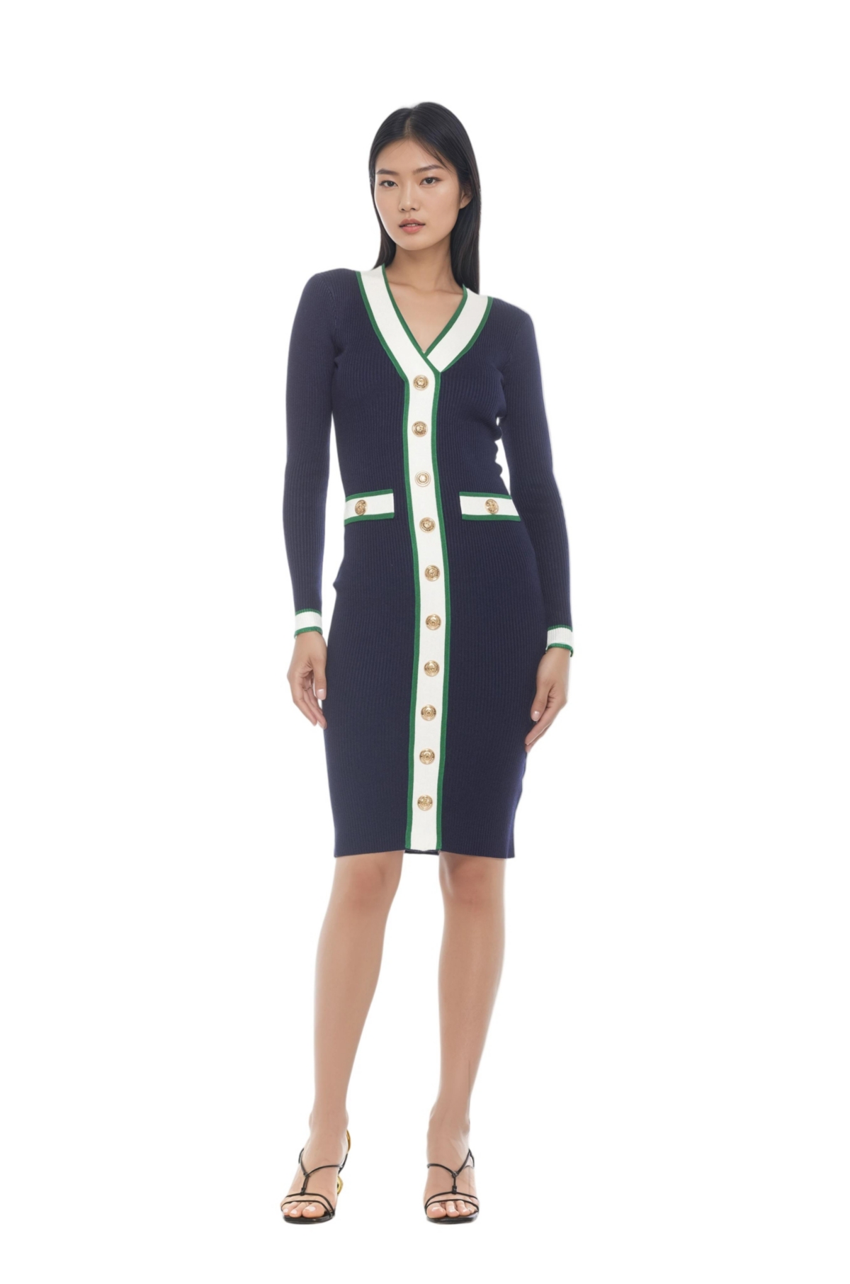 Alexia Admor Women’s Janet Dress – Navy