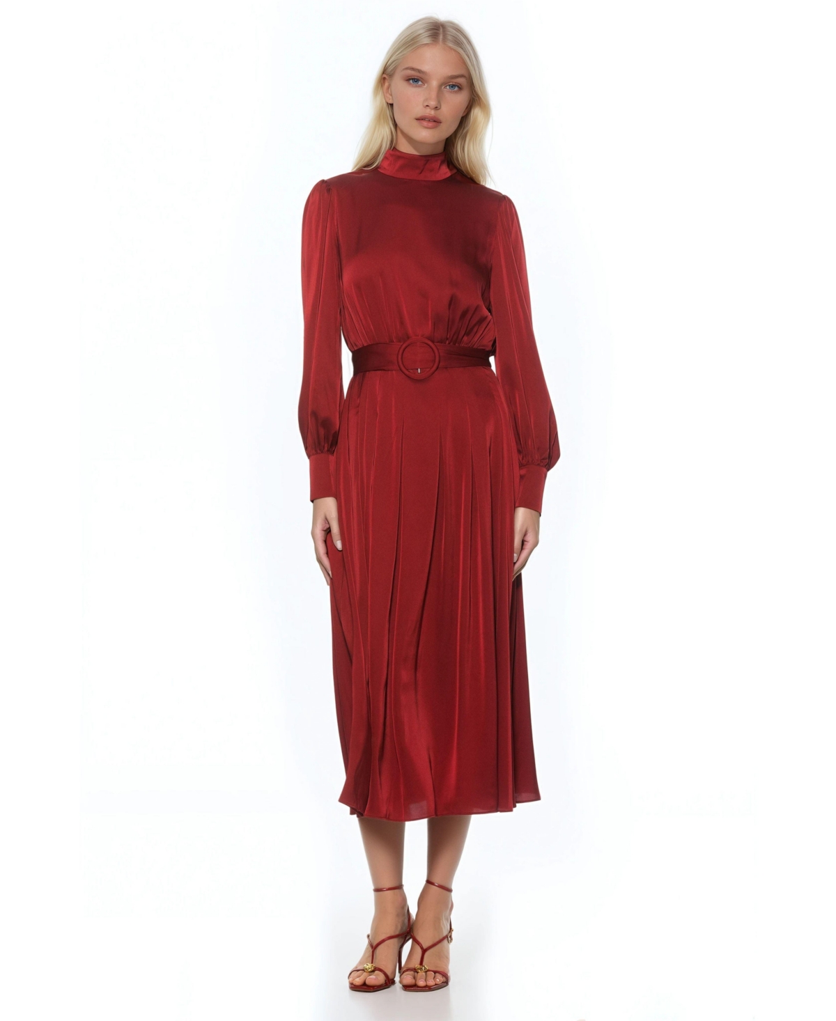 Alexia Admor Women’s Safiya Dress – Burgundy Alexia Admor Women’s Safiya Dress – Burgundy