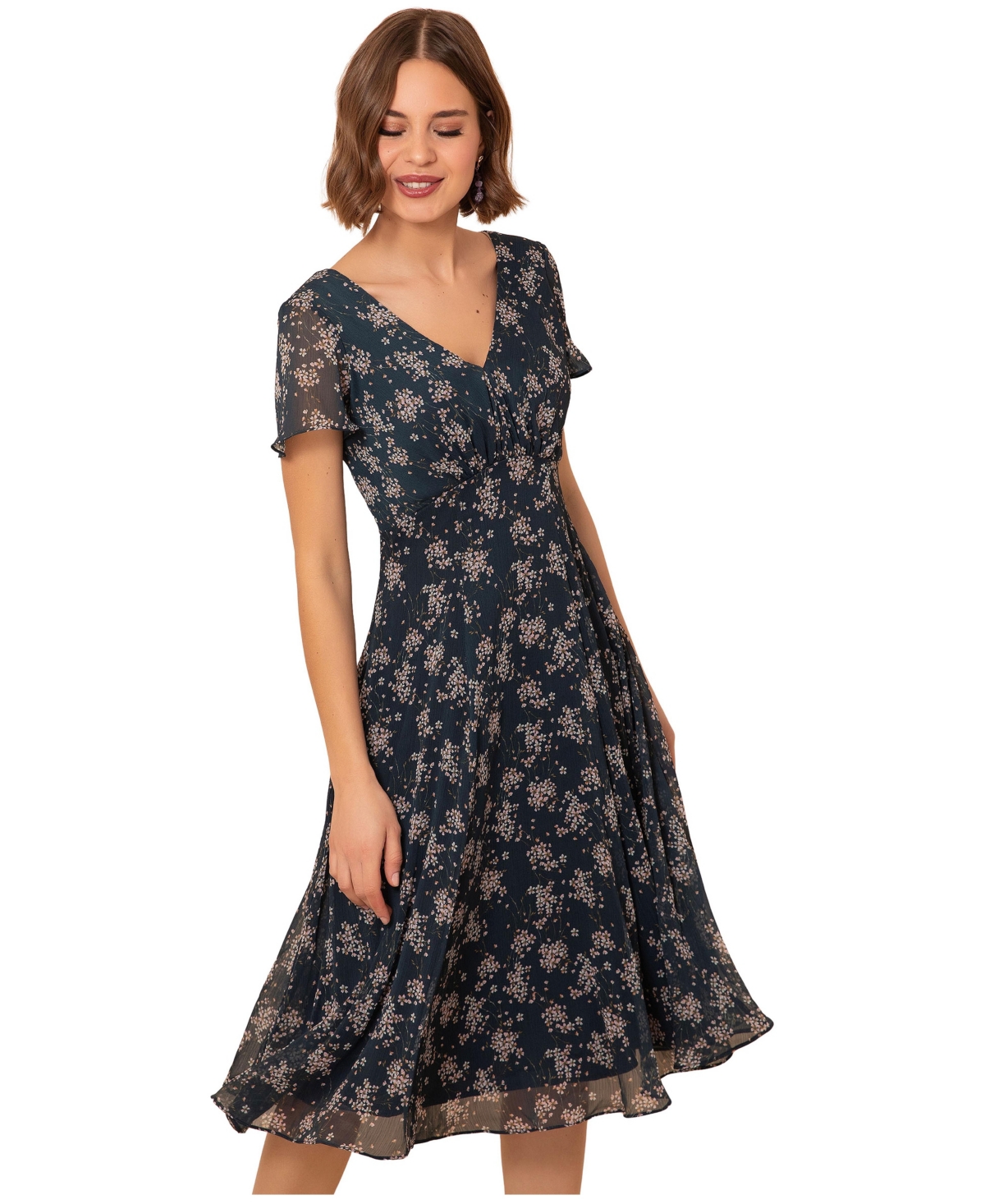 Alie Street London Women’s Miranda Dress – Ditsy navy floral Alie Street London Women’s Miranda Dress – Ditsy navy floral