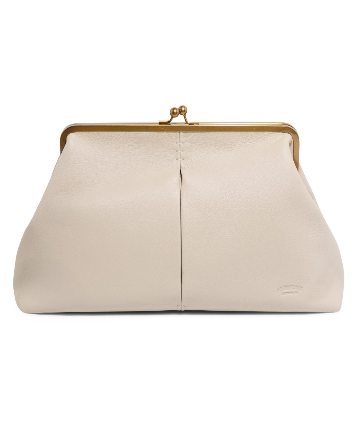 American Leather Co. Women’s Grace Oversized Clutch – Ecru American Leather Co. Women’s Grace Oversized Clutch – Ecru