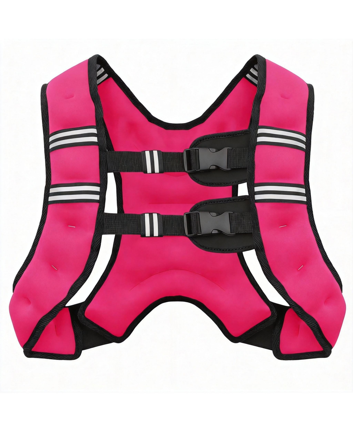 Aofar Weighted Vest Adjustable Reflective Strength Running Workout Jogging Walking – Pink Aofar Weighted Vest Adjustable Reflective Strength Running Workout Jogging Walking – Pink