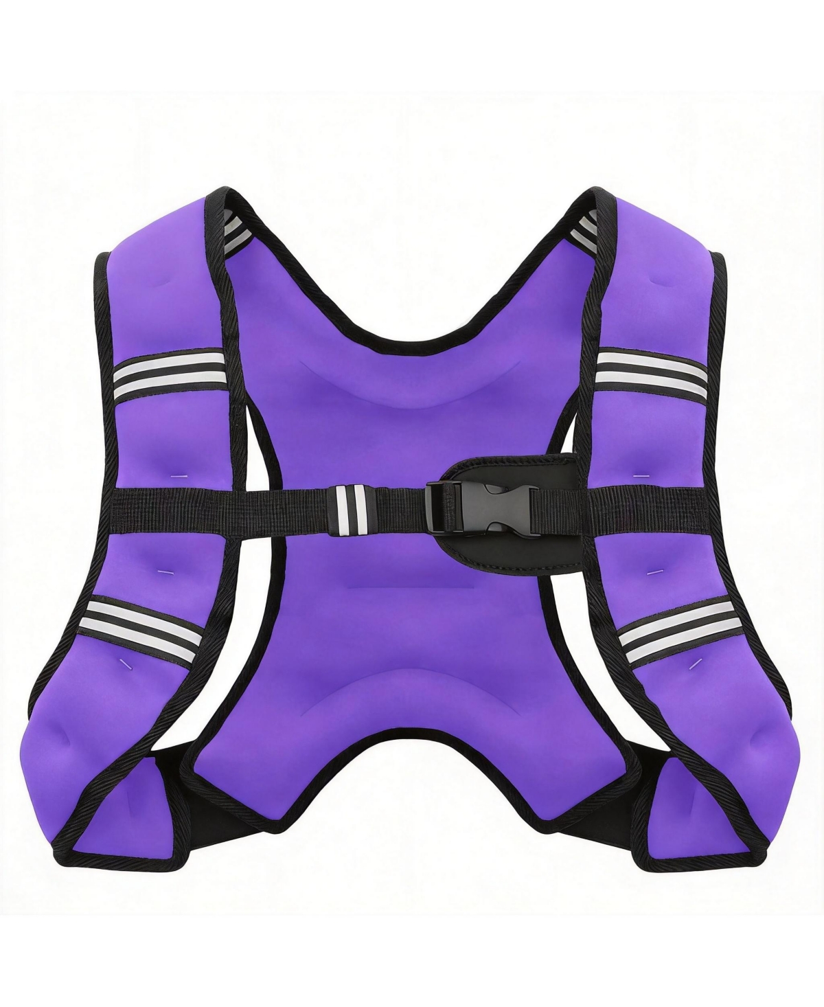 Aofar Weighted Vest Adjustable Reflective Strength Running Workout Jogging Walking – Purple Aofar Weighted Vest Adjustable Reflective Strength Running Workout Jogging Walking – Purple