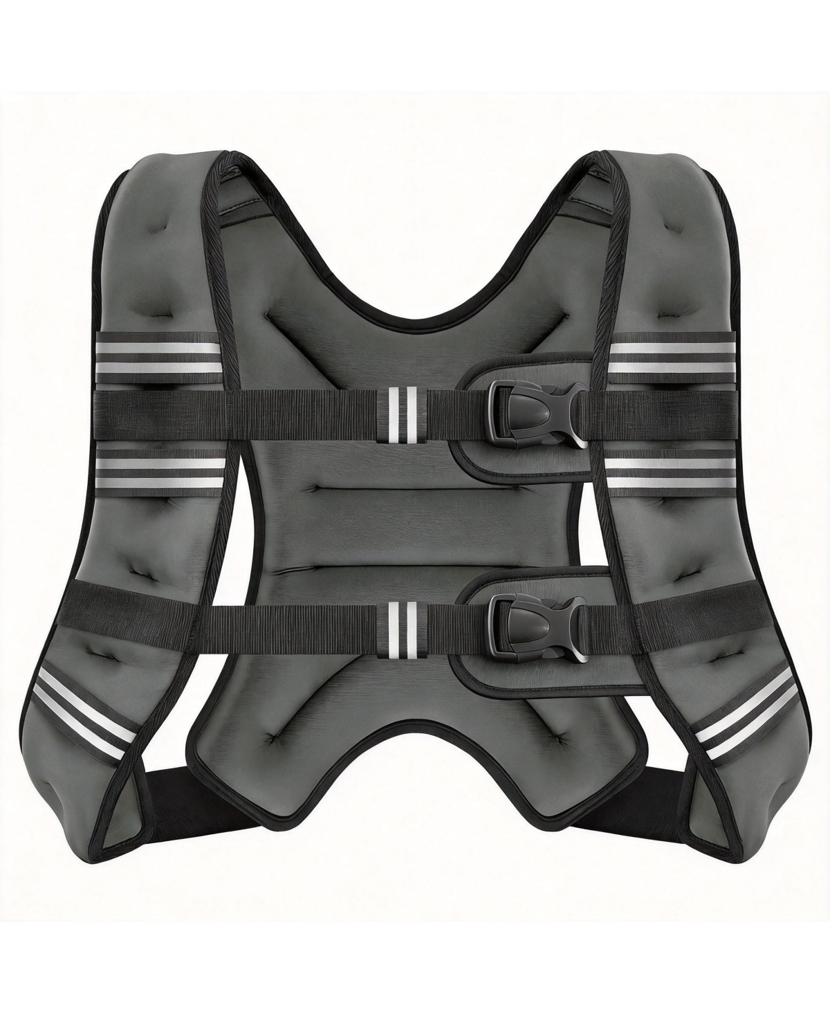 Aofar Weighted Vest Reflective Adjustable Running Strength – Gray