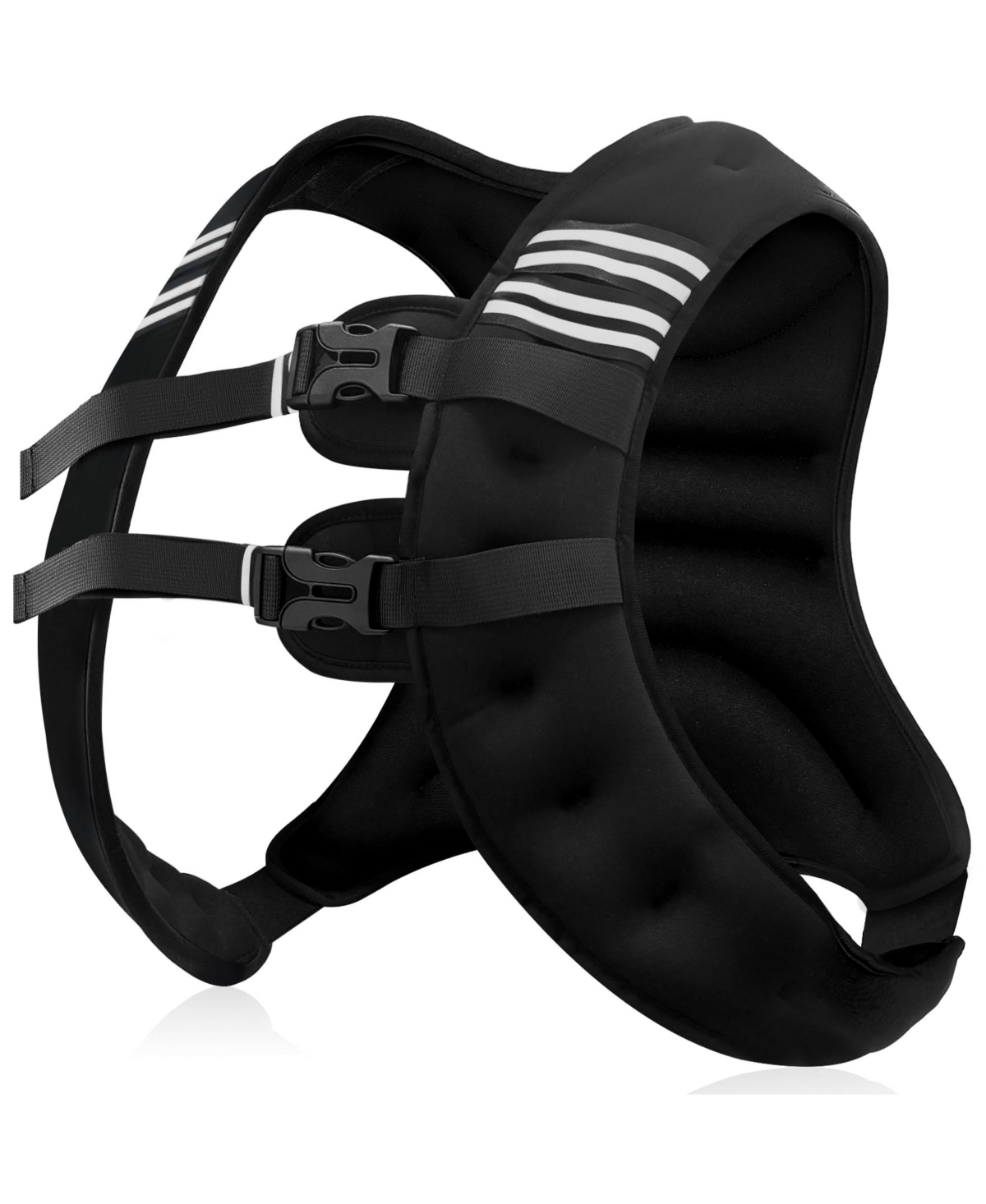 Aofar Weighted Vest Reflective Workout Running Walking – Black