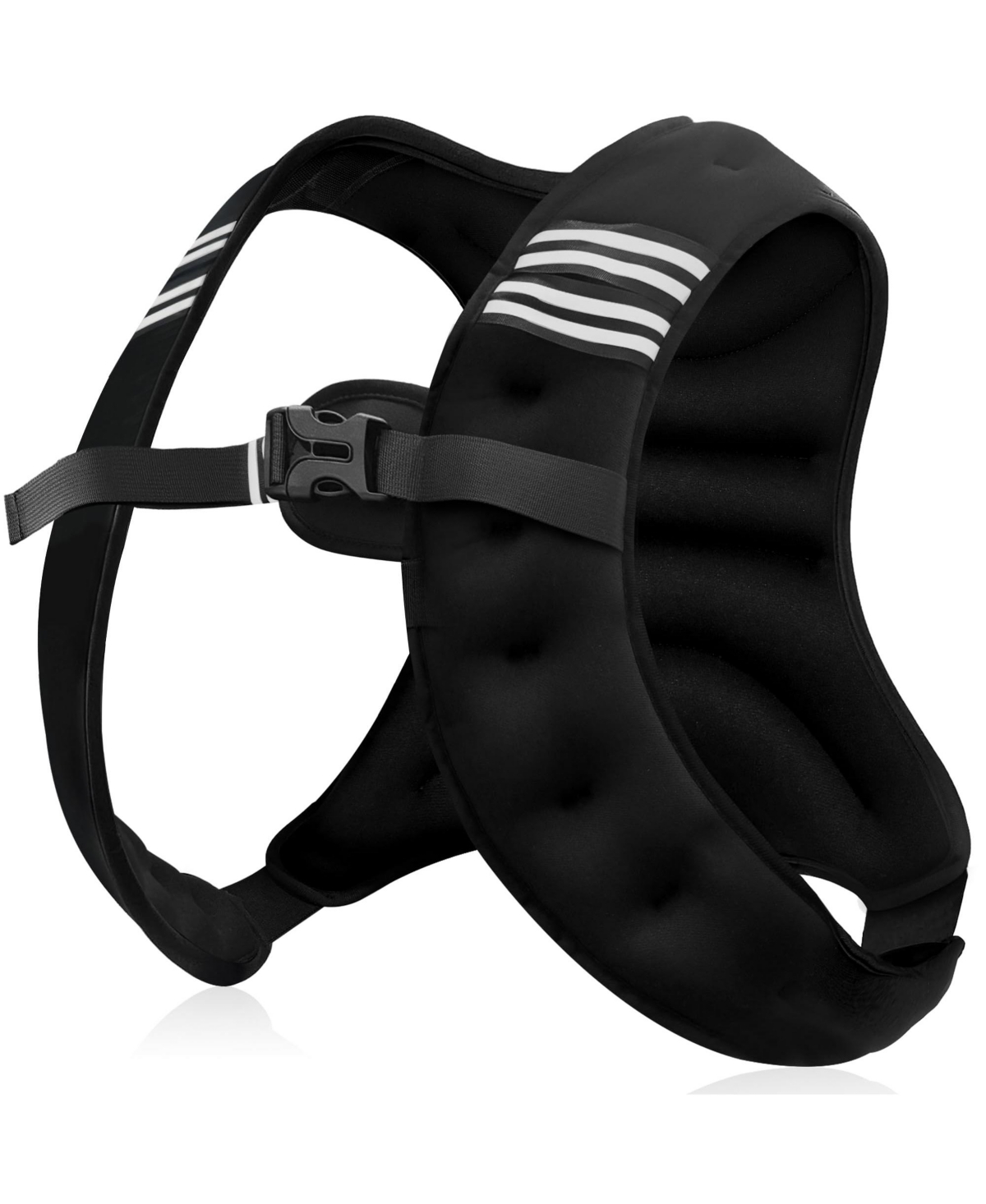 Aofar Weighted Vest Reflective Workout Running Walking – Black Aofar Weighted Vest Reflective Workout Running Walking – Black