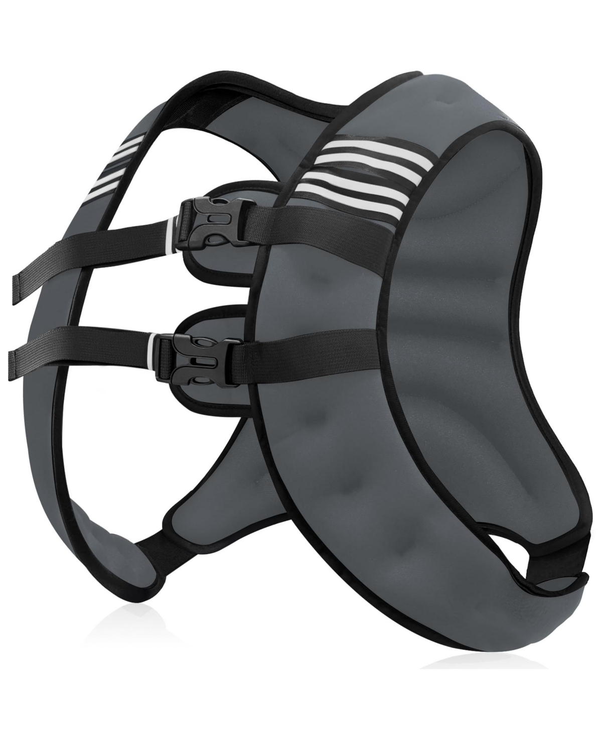 Aofar Weighted Vest Reflective Workout Running Walking – Dark grey Aofar Weighted Vest Reflective Workout Running Walking – Dark grey