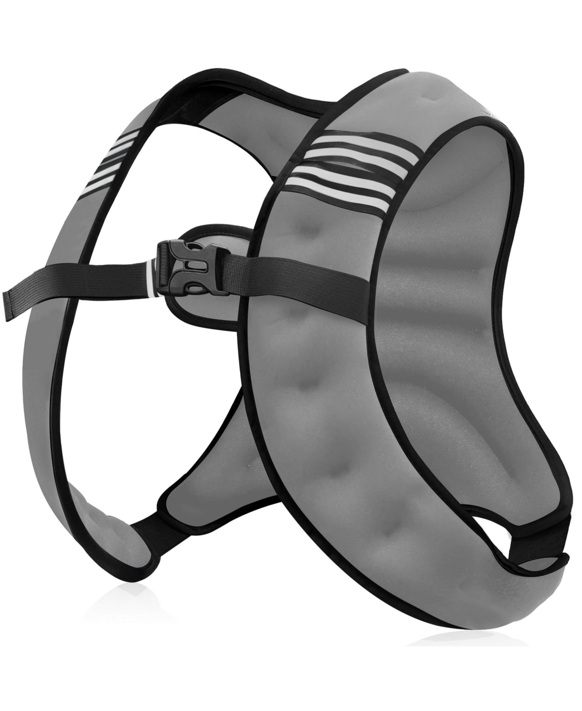 Aofar Weighted Vest Reflective Workout Running Walking – Grey Aofar Weighted Vest Reflective Workout Running Walking – Grey