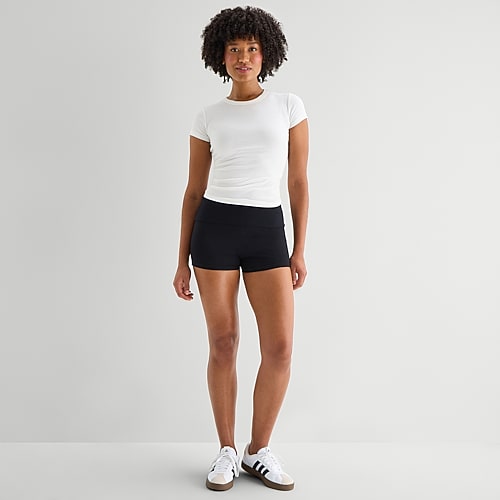 Arizona Womens 2 1/2″ Juniors Bike Short, Large, Black Arizona Womens 2 1/2″ Juniors Bike Short, Large, Black
