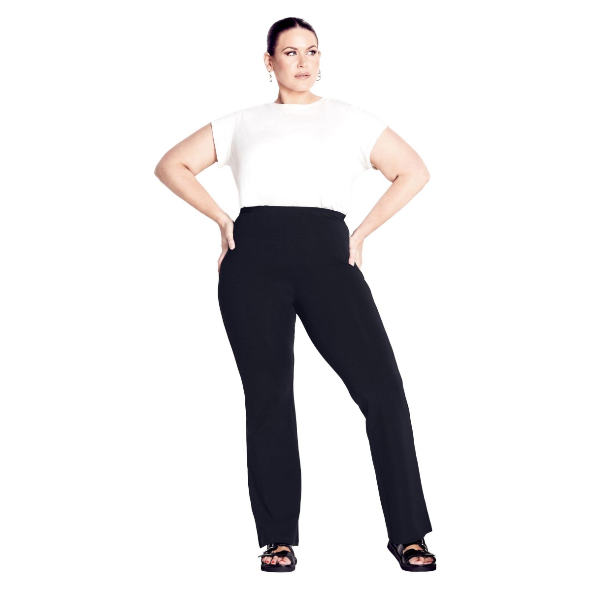 Avenue Women’s Tall Bootleg Legging – Black Avenue Women’s Tall Bootleg Legging – Black