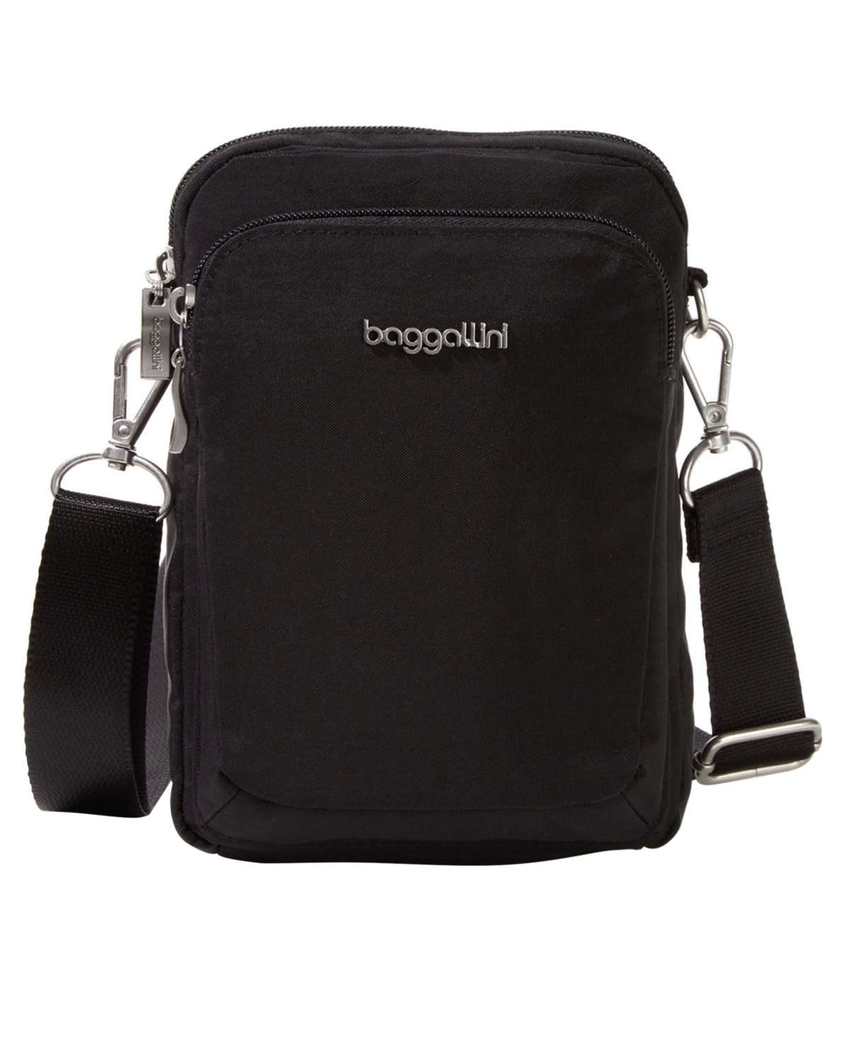 Baggallini Explorer Mini Crossbody Handbag – Black