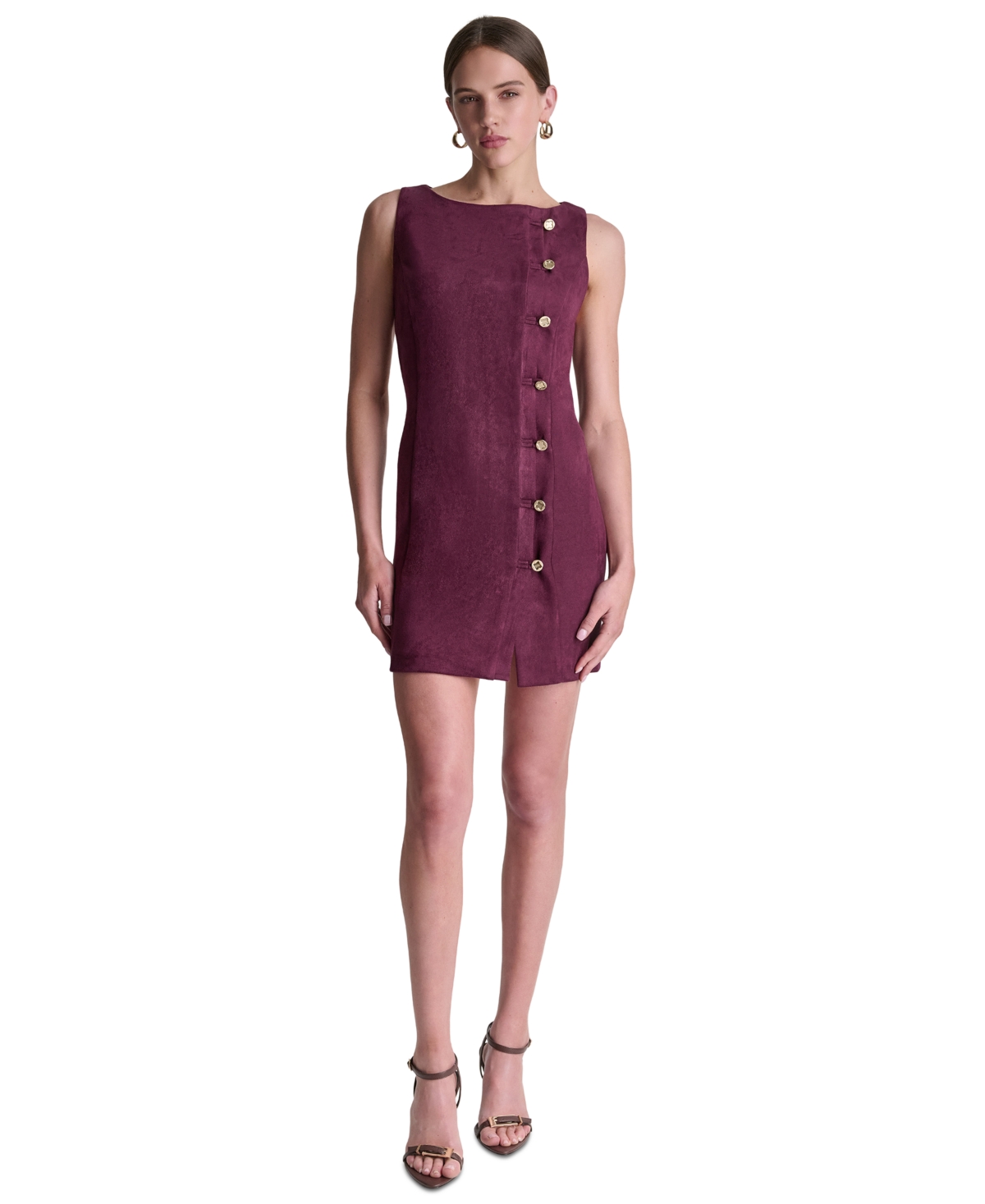 Bcbg Women’s Boat Neck Dress – Orchid Shadow Bcbg Women’s Boat Neck Dress – Orchid Shadow