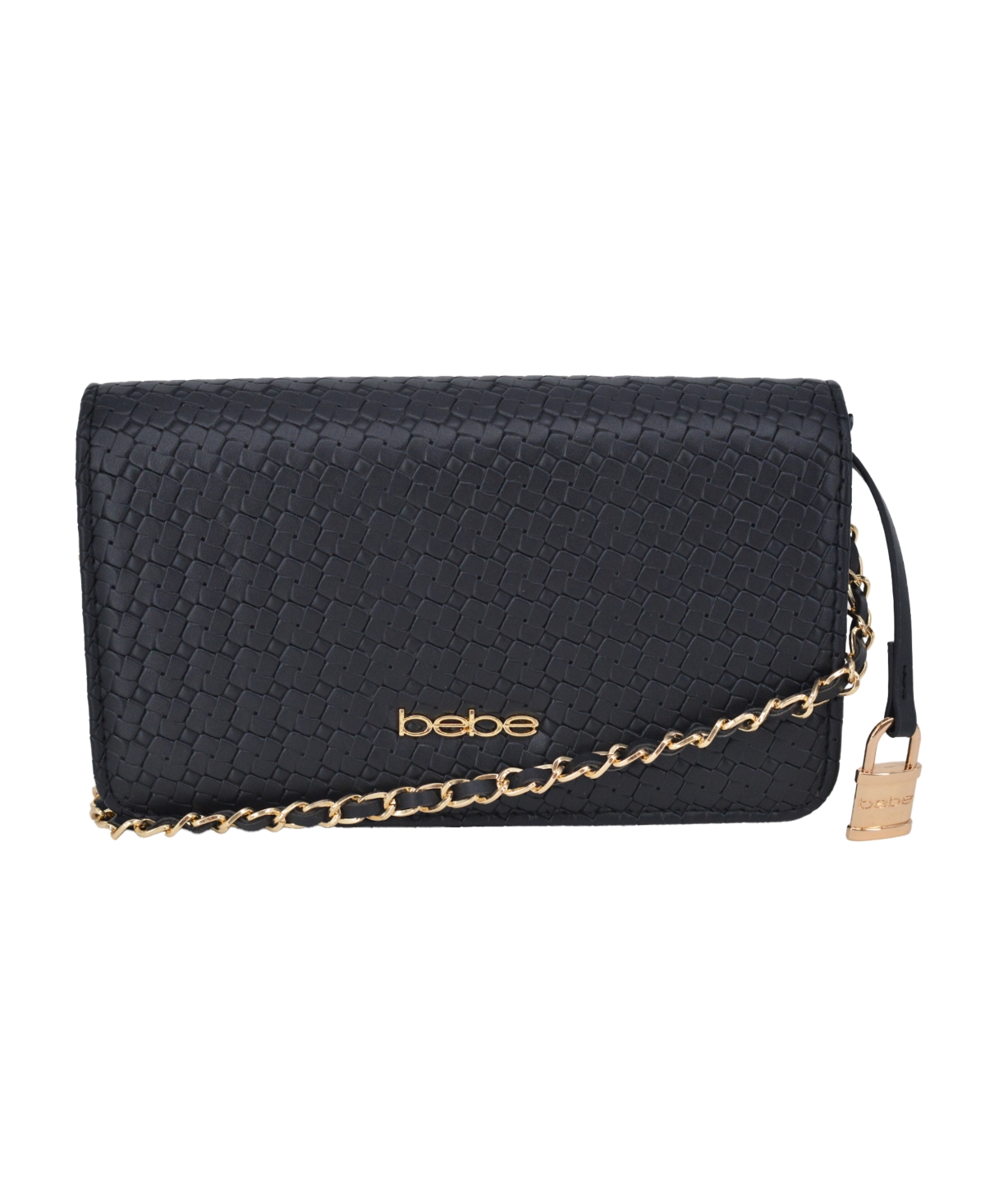 Bebe Women’s Otto Small Crossbody Bag – Black Bebe Women’s Otto Small Crossbody Bag – Black