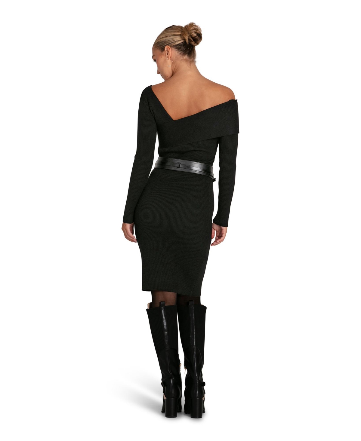 Belle & Bloom Women’s The Way You Move Knit Dress – Black