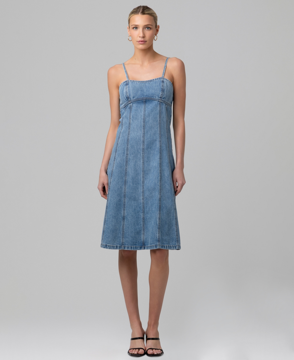 Blank Nyc Women’s Sleeveless Denim Midi Dress – Behind The Scenes Blank Nyc Women’s Sleeveless Denim Midi Dress – Behind The Scenes