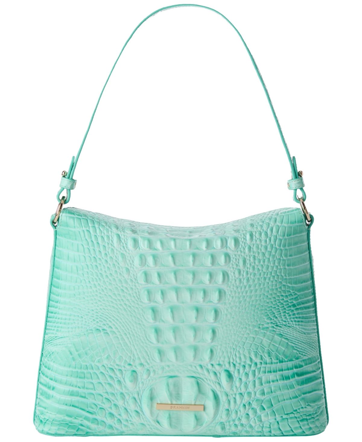 Brahmin Braelynn Melbourne Small Leather Shoulder Bag – Jadeite Brahmin Braelynn Melbourne Small Leather Shoulder Bag – Jadeite