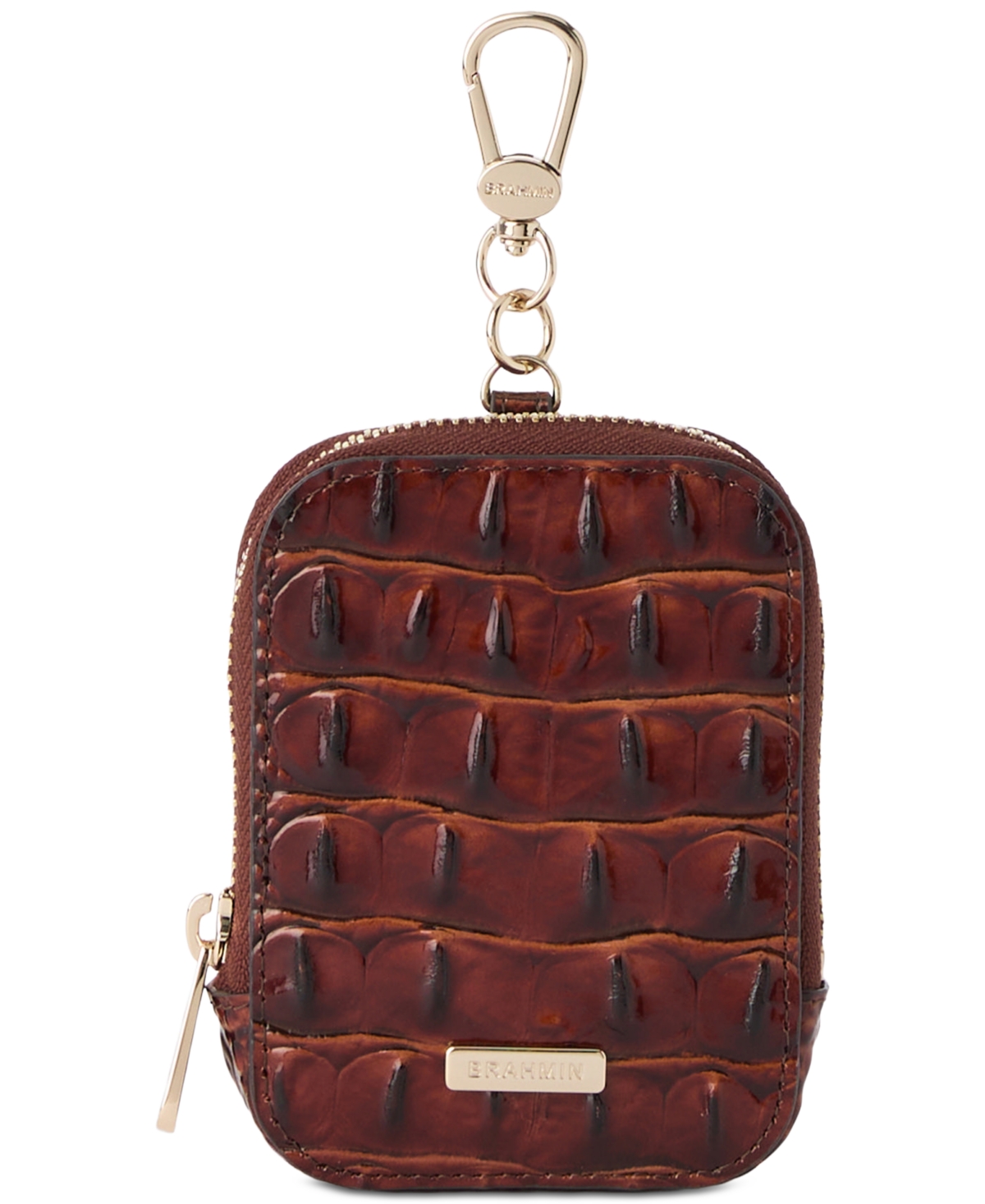 Brahmin Katelynn Leather Coin Purse – Pecan Melbourne
