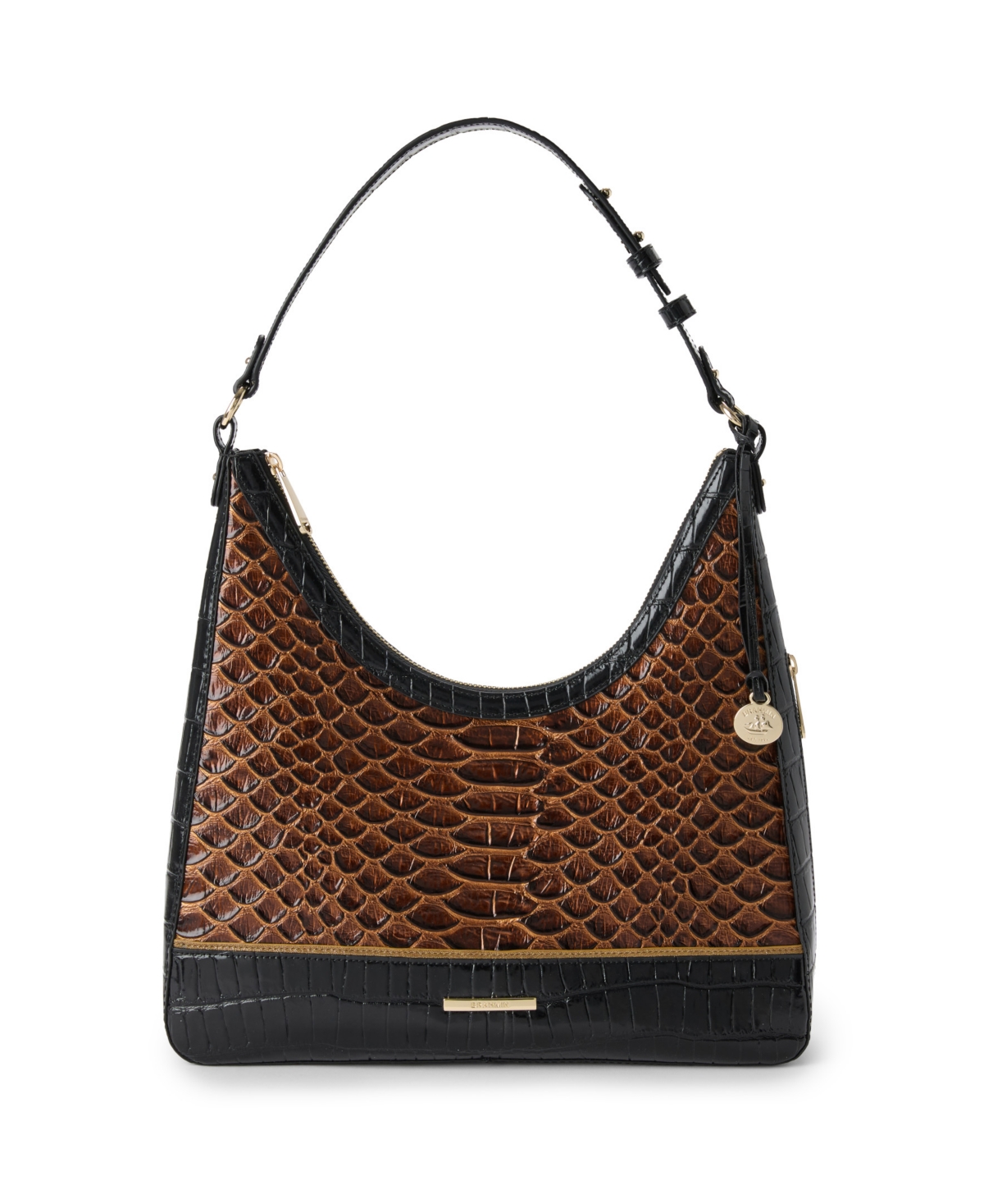 Brahmin Tabitha Brunswick Medium Shoulder Handbag – Brown Multi Brahmin Tabitha Brunswick Medium Shoulder Handbag – Brown Multi