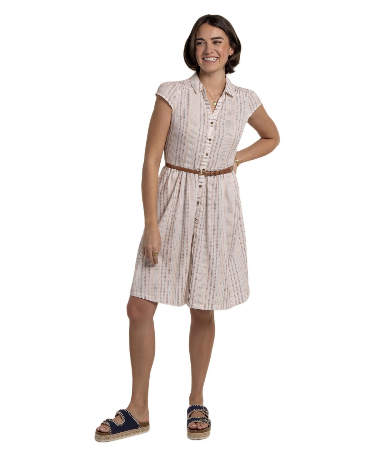 Brakeburn Women’s Areti Dress – Cream