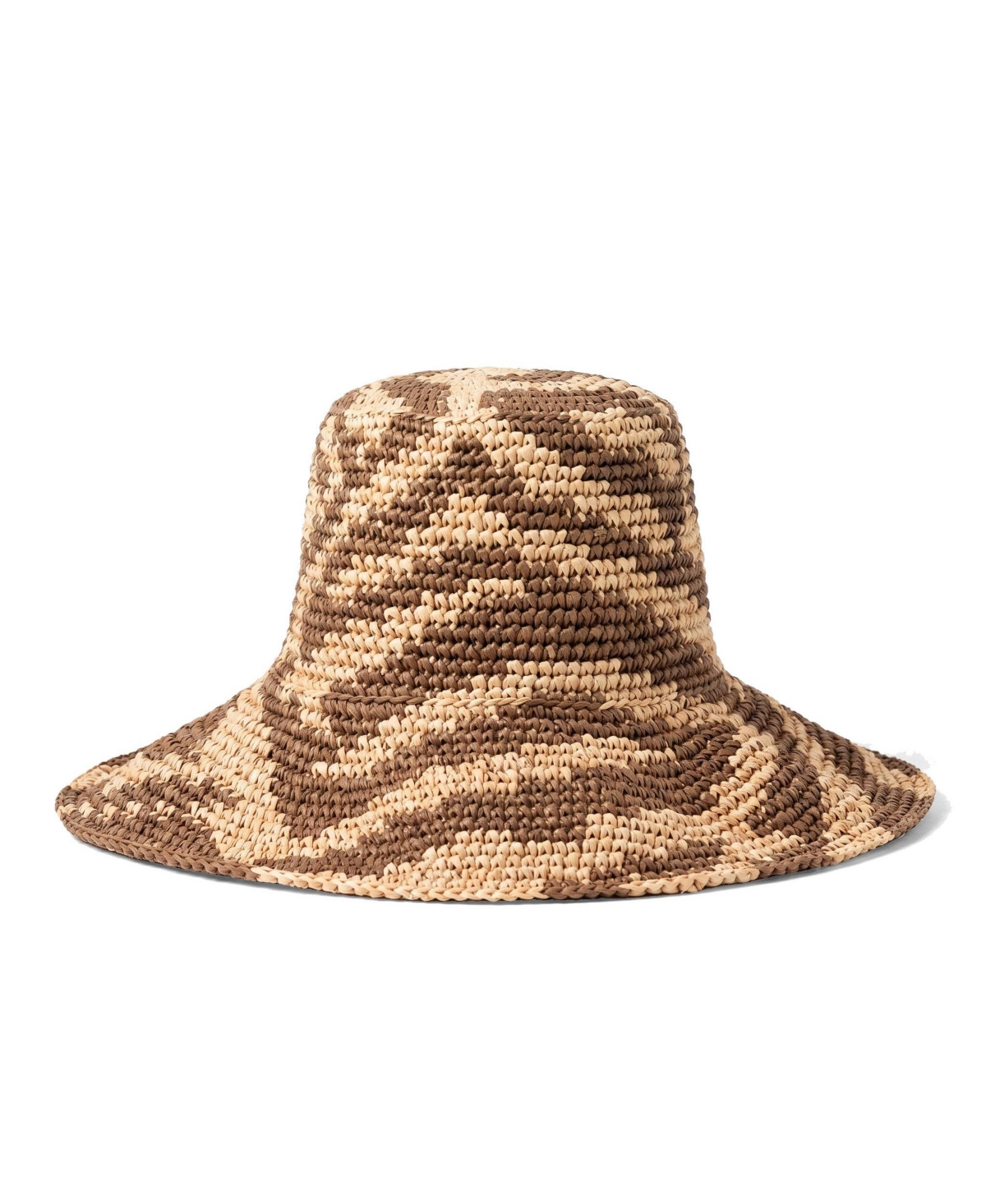 Brunna.co Women’s The Zenda Wide Brim Raffia Rancher Hat – Brown