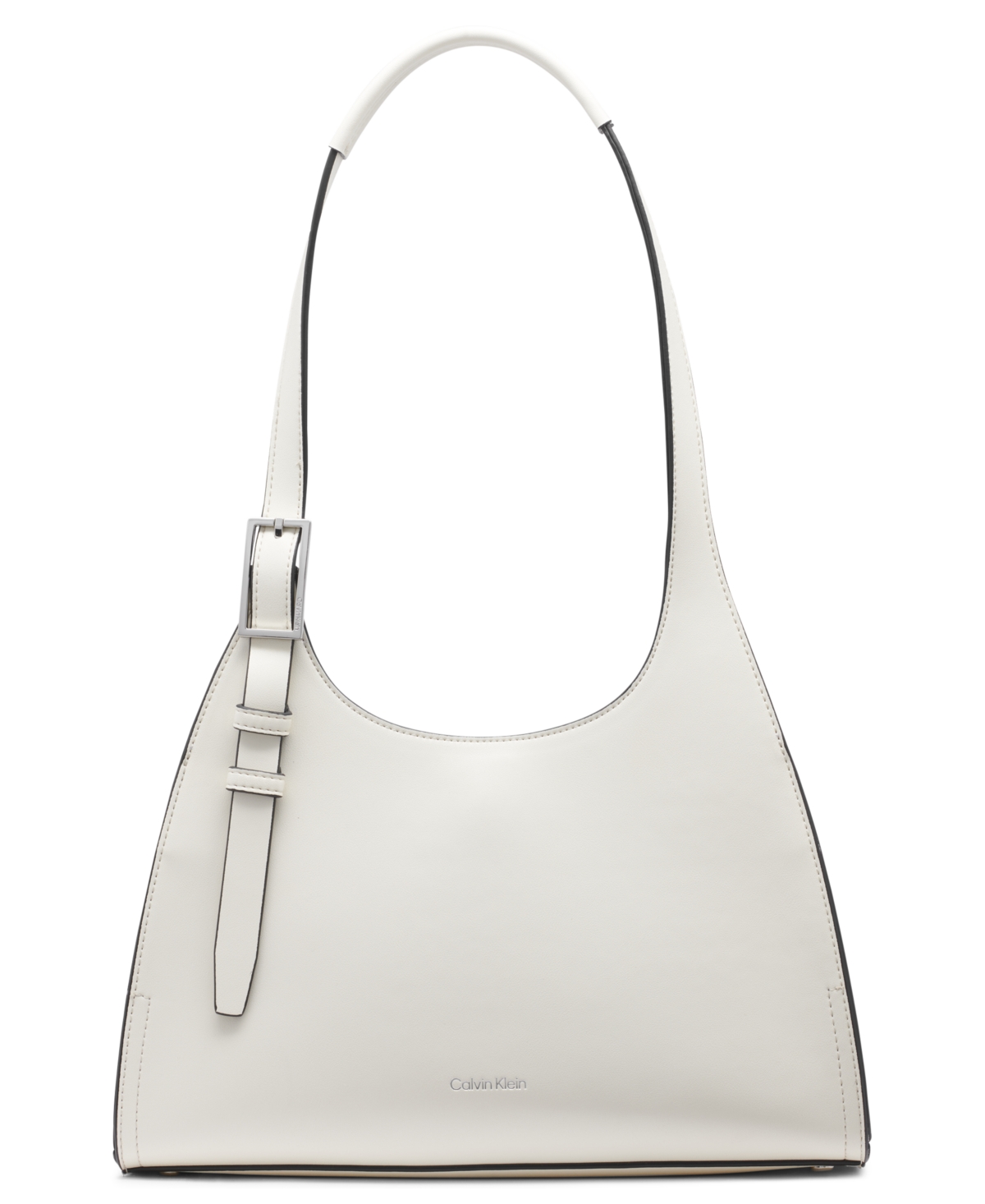 Calvin Klein Quill Medium Shoulder Bag – Cherub White Calvin Klein Quill Medium Shoulder Bag – Cherub White