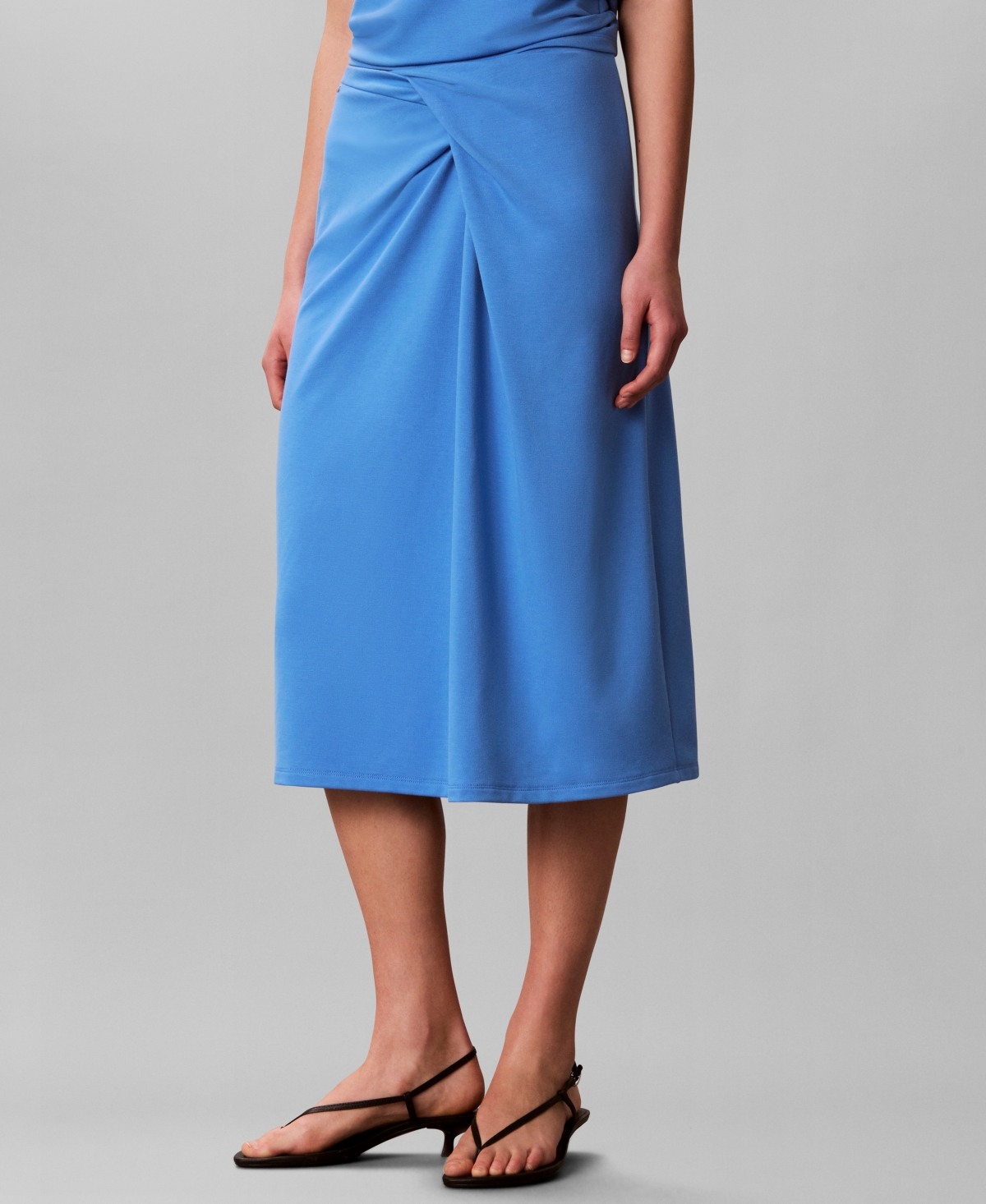 Calvin Klein Women’s Slim-Fit Midi Skirt – Marina