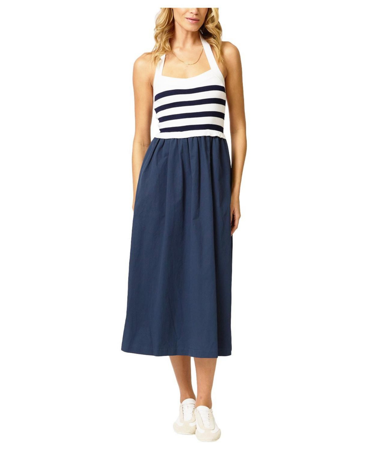 Central Park West Women’s Ralph Halter Two For Dress – Navy blue Central Park West Women’s Ralph Halter Two For Dress – Navy blue