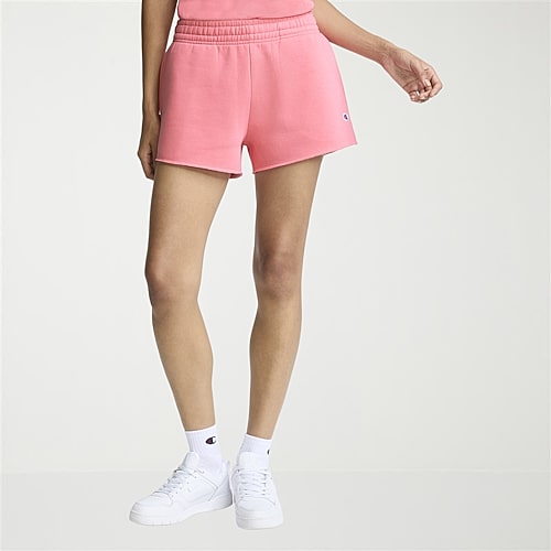 Champion Womens Powerblend Mid Rise Active Pull-On Short, X-large, Pink