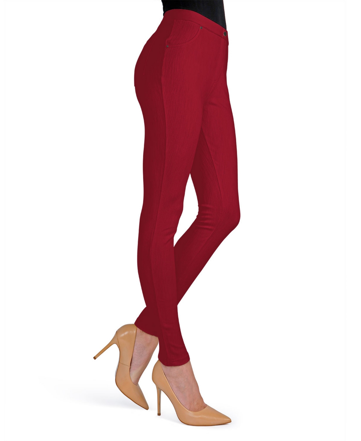 Chino Women’s Leggings – Red Chino Women’s Leggings – Red