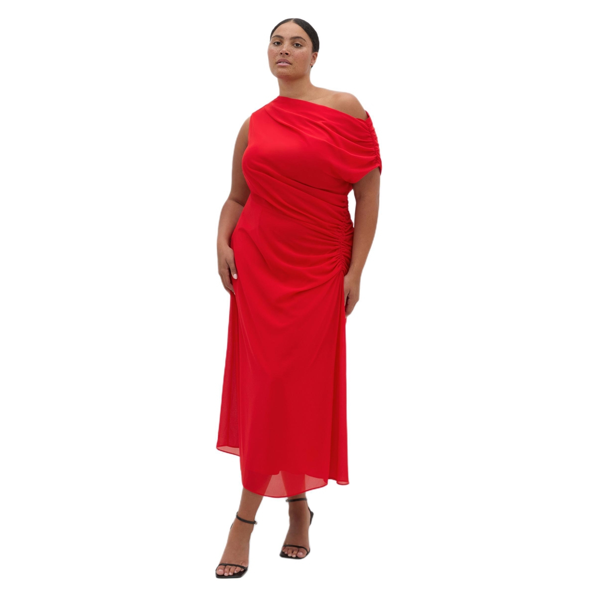 City Chic Women’s Vivid Colour Maxi Dress – Vibrant red City Chic Women’s Vivid Colour Maxi Dress – Vibrant red