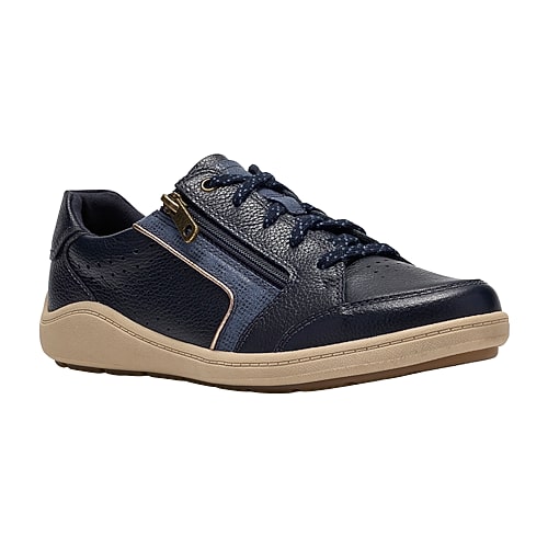 Clarks Bryiane Dazz Womens Round Closed Toe Oxford Shoes, 5 Medium, Blue
