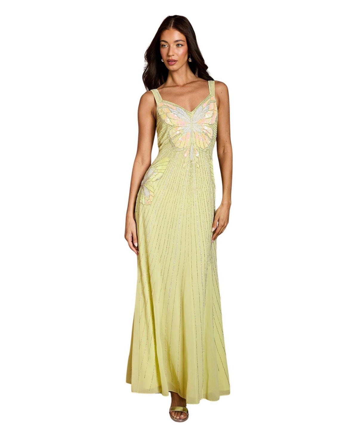 Coast Women’s Butterfly Maxi Dress – Yellow Coast Women’s Butterfly Maxi Dress – Yellow