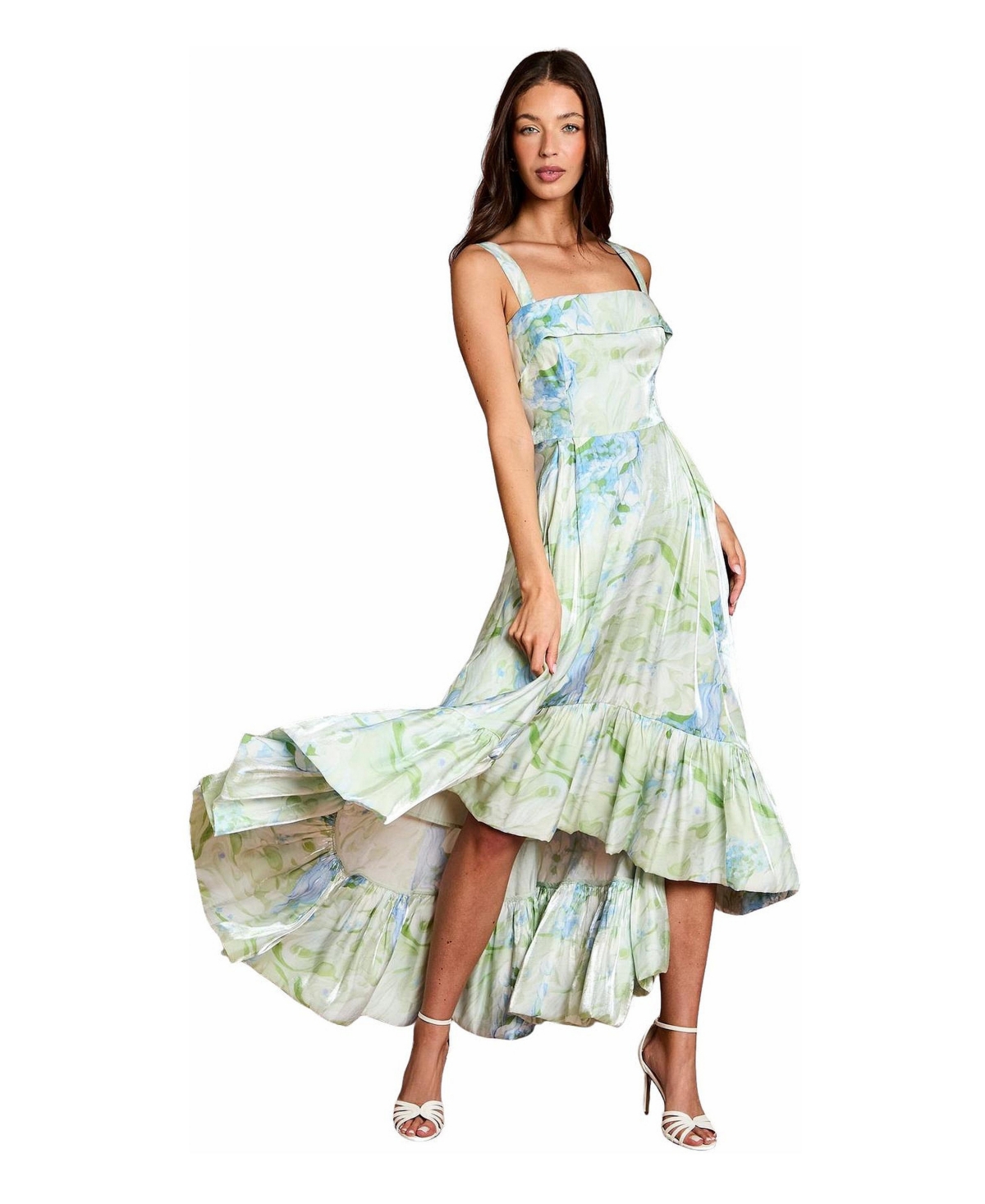 Coast Women’s Organza High Low Maxi Dress – Green Coast Women’s Organza High Low Maxi Dress – Green