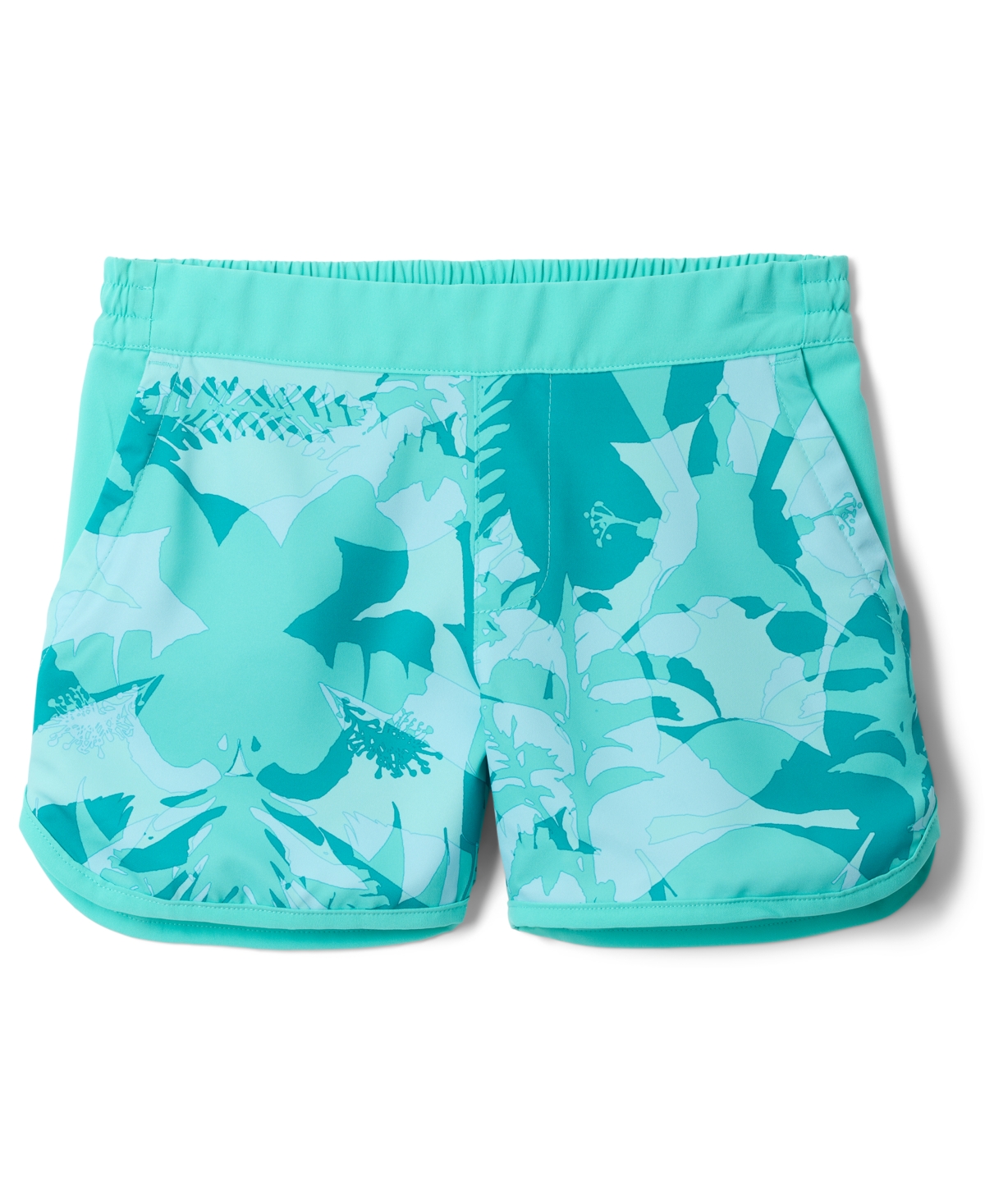 Columbia Big Girls Sandy Shores Board shorts – Dolphin Botaniflage