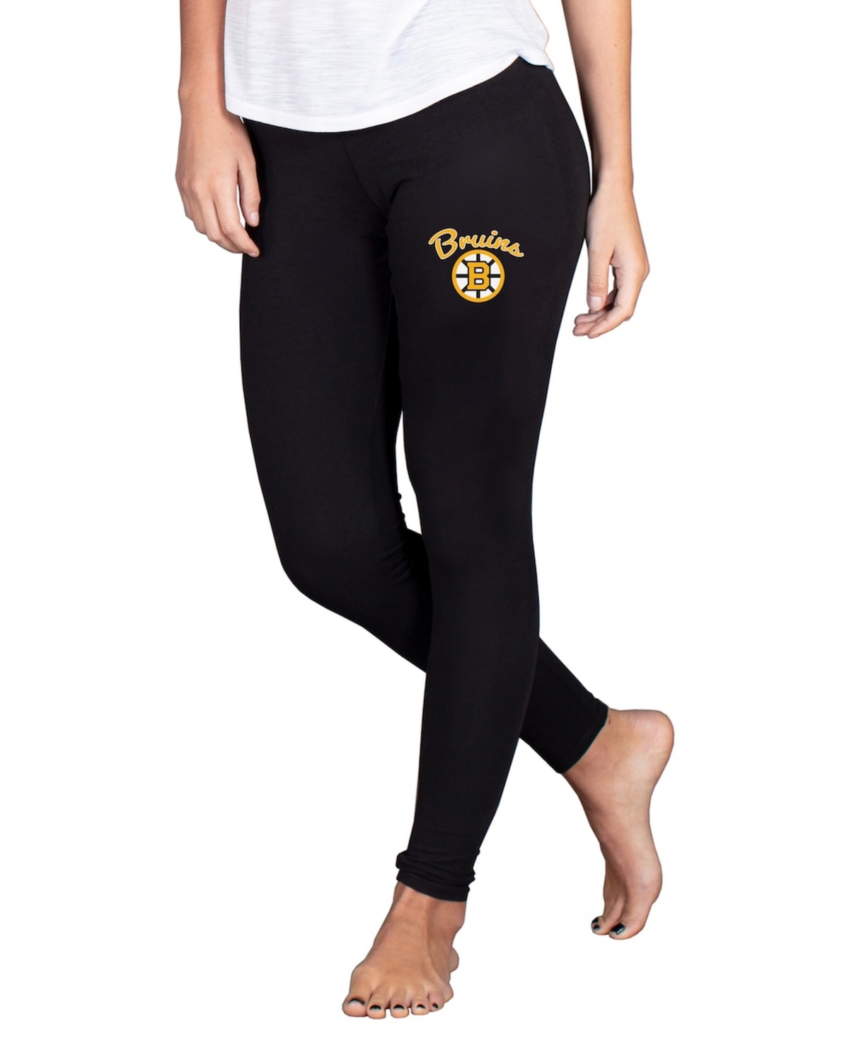 Concepts Sport Women’s Black Boston Bruins Fraction Leggings – Black Concepts Sport Women’s Black Boston Bruins Fraction Leggings – Black