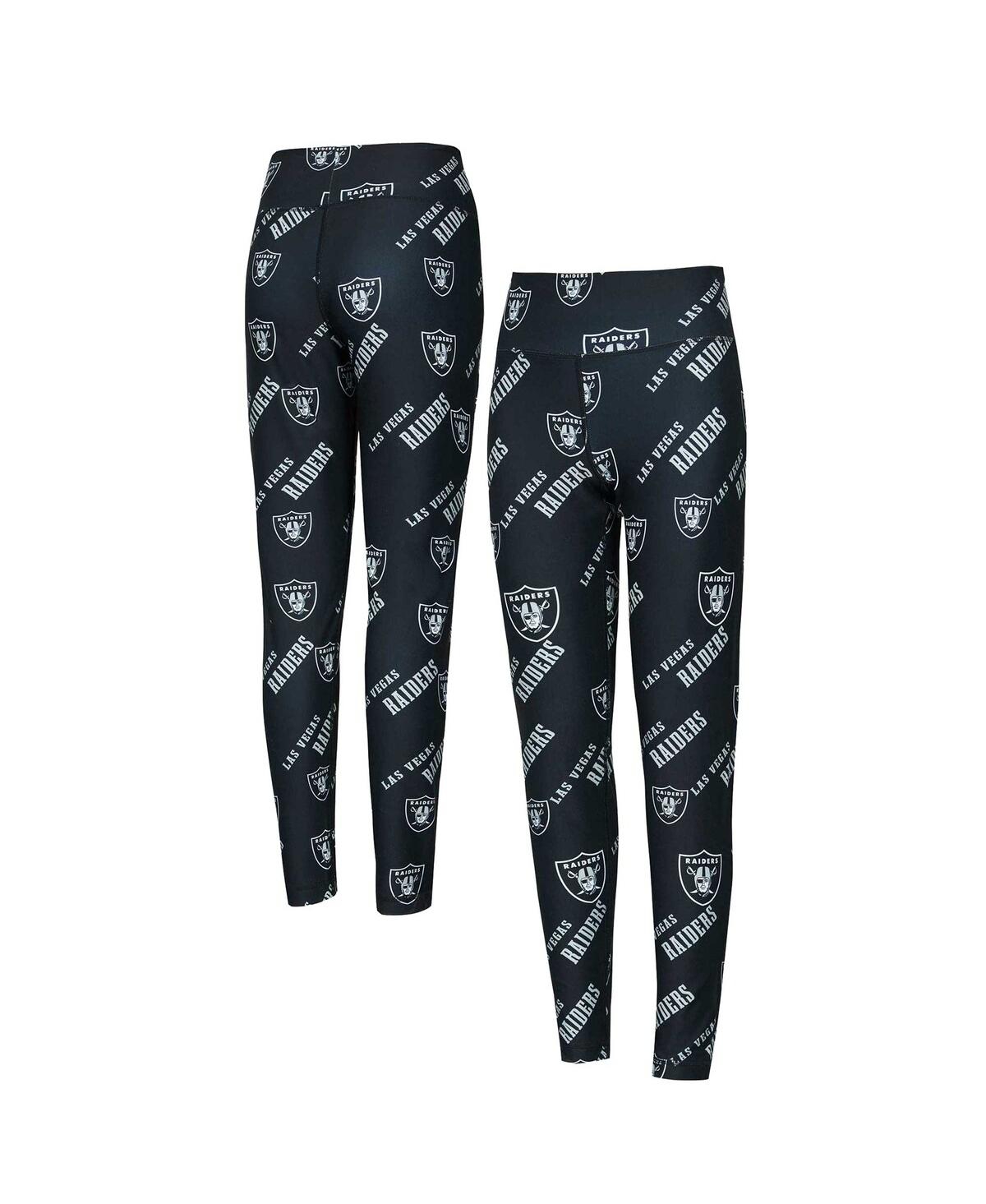 Concepts Sport Women’s Black Las Vegas Raiders Breakthrough Allover Print Knit Sleep Leggings – Black Concepts Sport Women’s Black Las Vegas Raiders Breakthrough Allover Print Knit Sleep Leggings – Black