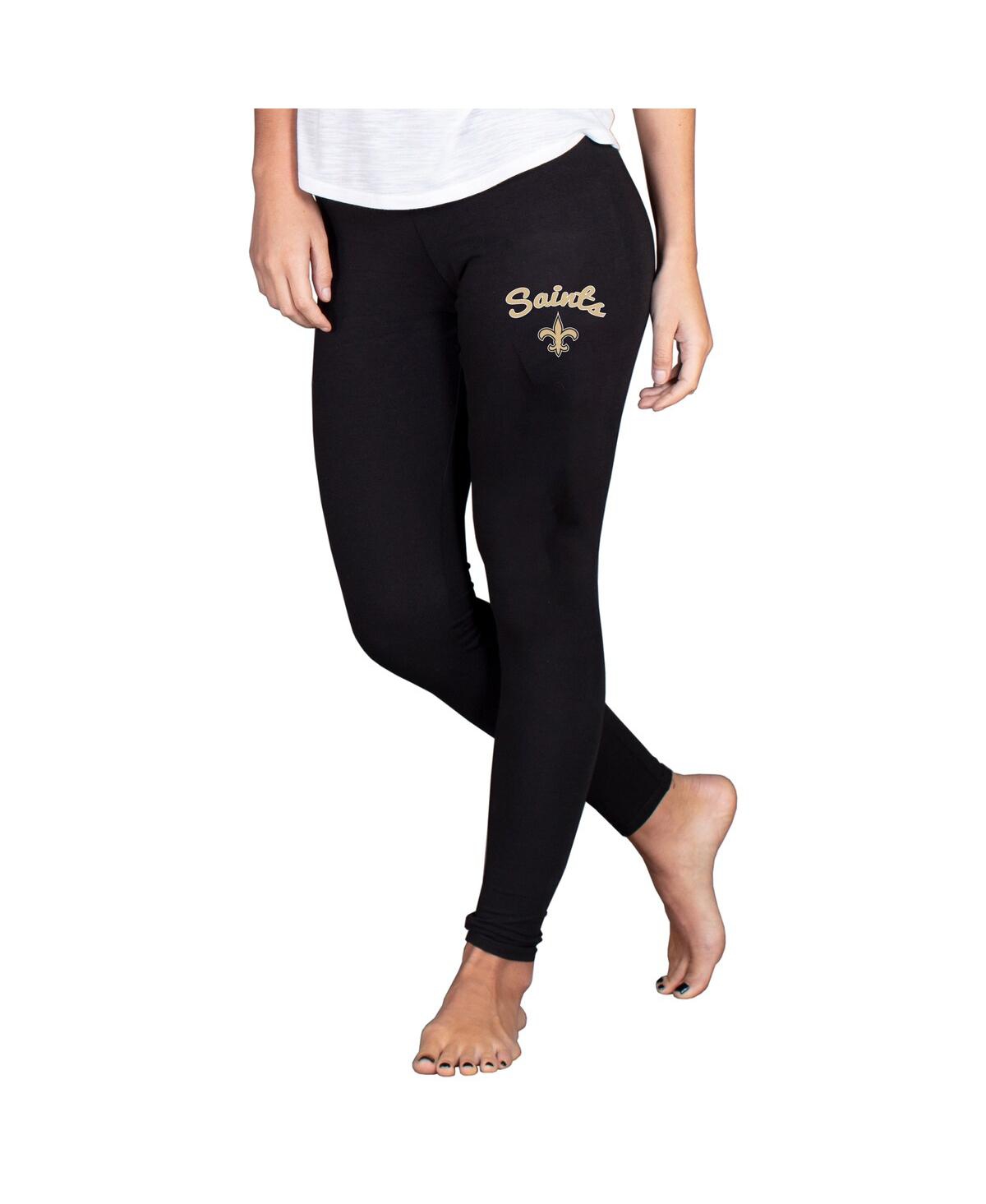 Concepts Sport Women’s Black New Orleans Saints Lightweight Fraction Lounge Leggings – Black Concepts Sport Women’s Black New Orleans Saints Lightweight Fraction Lounge Leggings – Black