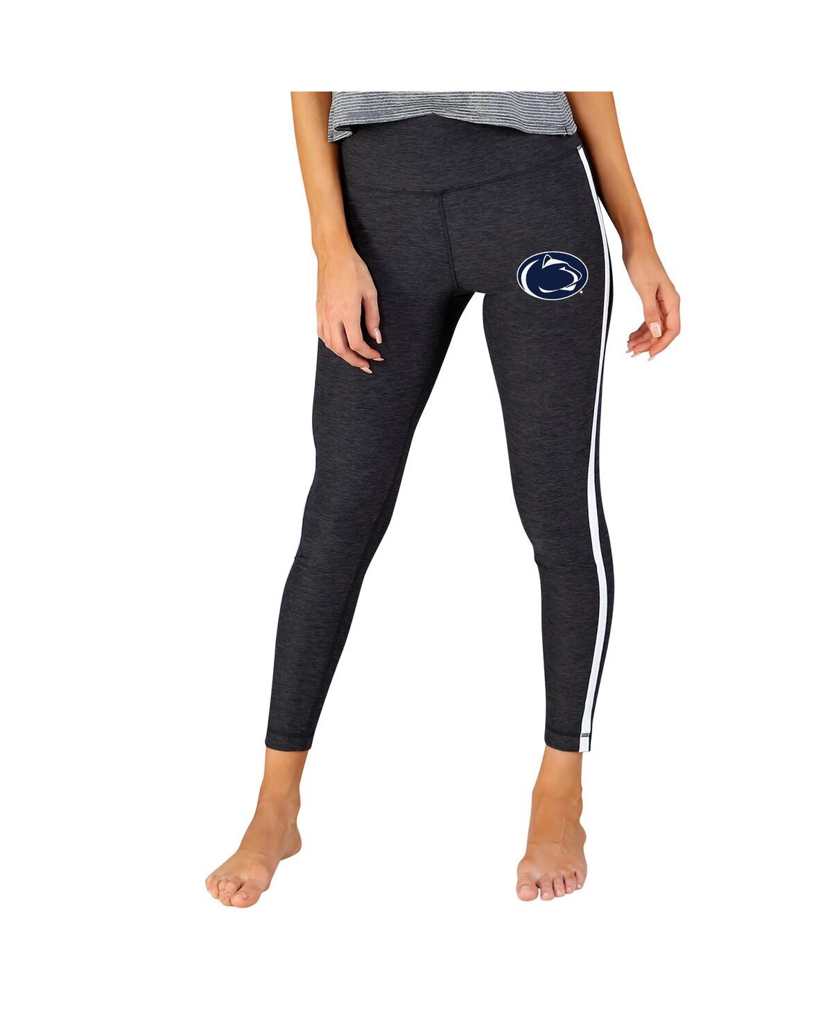 Concepts Sport Women’s Charcoal/White Penn State Nittany Lions Centerline Knit Leggings – Charcoal, White