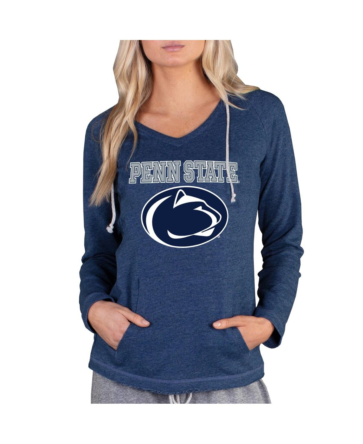 Concepts Sport Women’s Navy Penn State Nittany Lions Mainstream Lightweight Terry Pullover Hoodie – Navy
