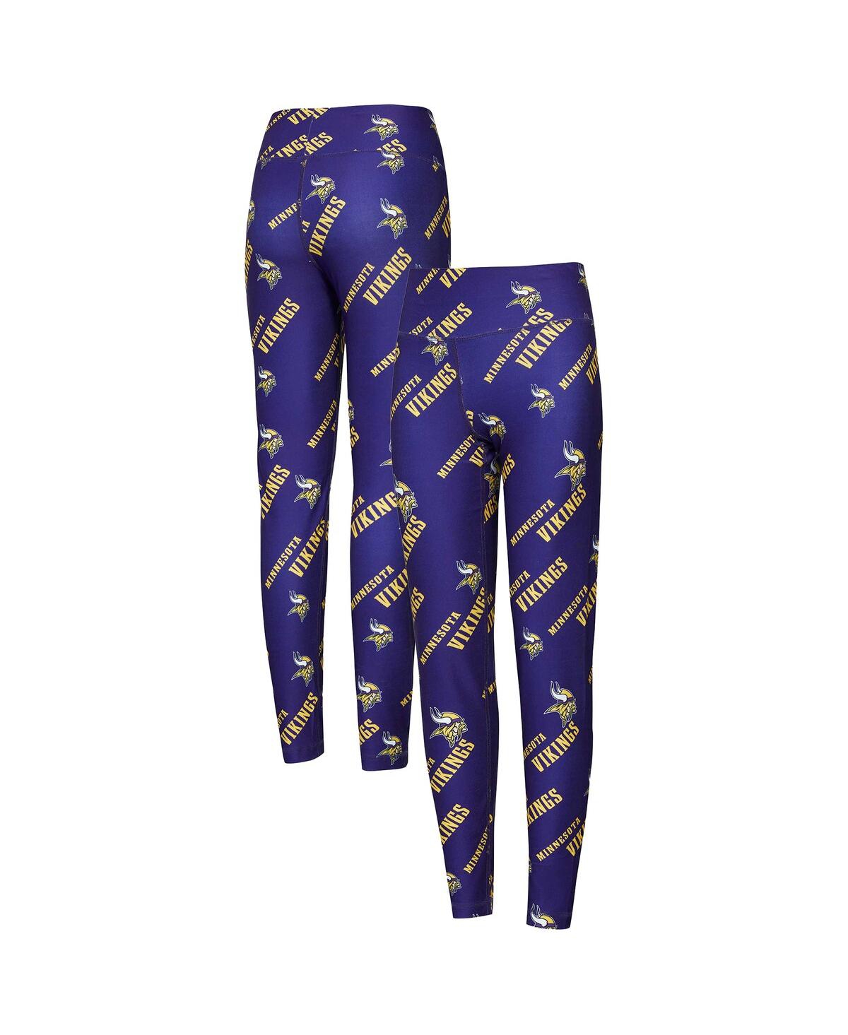 Concepts Sport Women’s Purple Minnesota Vikings Breakthrough Allover Print Knit Sleep Leggings – Purple Concepts Sport Women’s Purple Minnesota Vikings Breakthrough Allover Print Knit Sleep Leggings – Purple