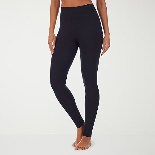 Cuddl Duds Softwear With Stretch Thermal Legging, Petite X-large, Black Cuddl Duds Softwear With Stretch Thermal Legging, Petite X-large, Black