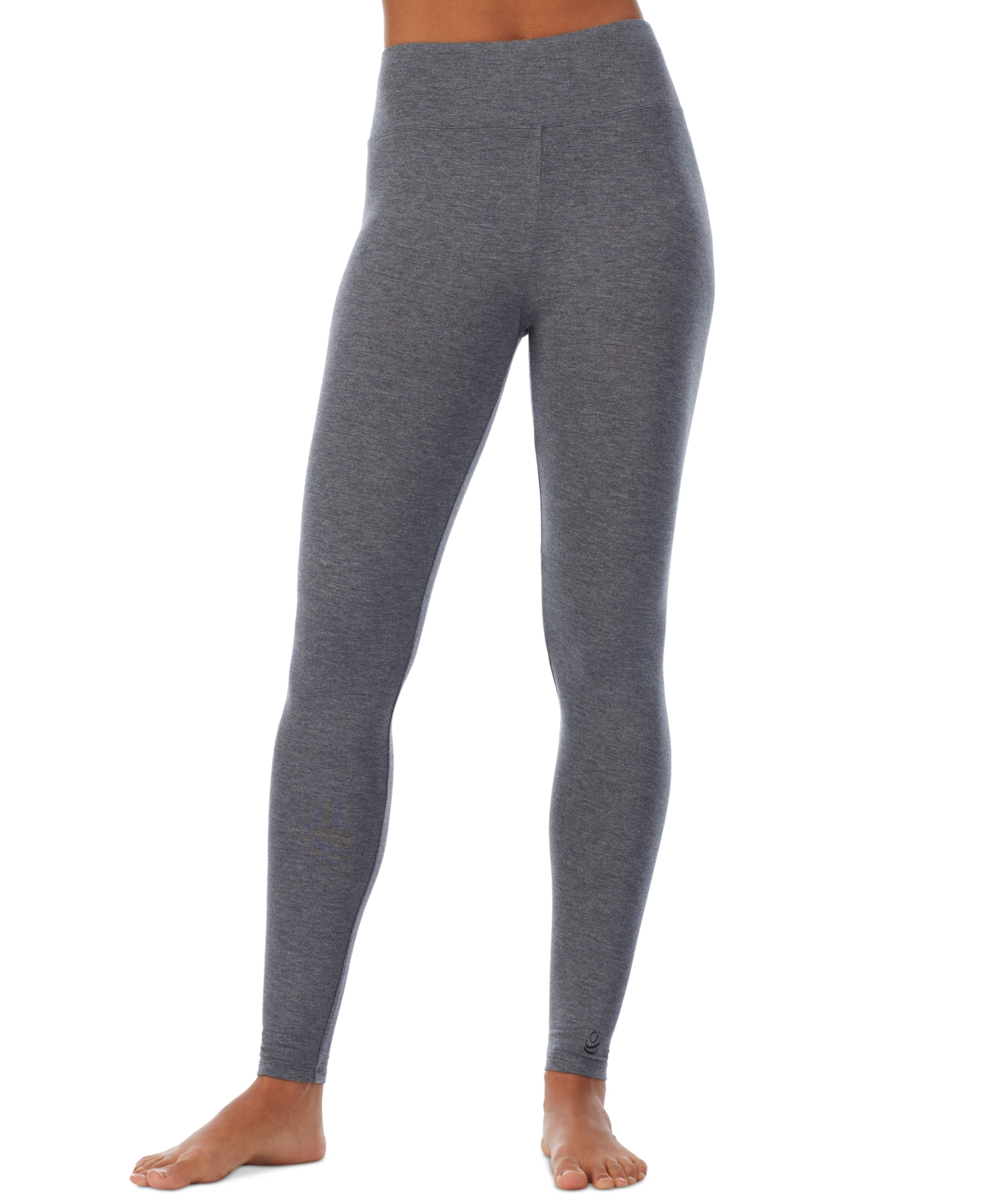 Cuddl Duds Softwear with Stretch High-Waist Leggings – Charcoal Cuddl Duds Softwear with Stretch High-Waist Leggings – Charcoal