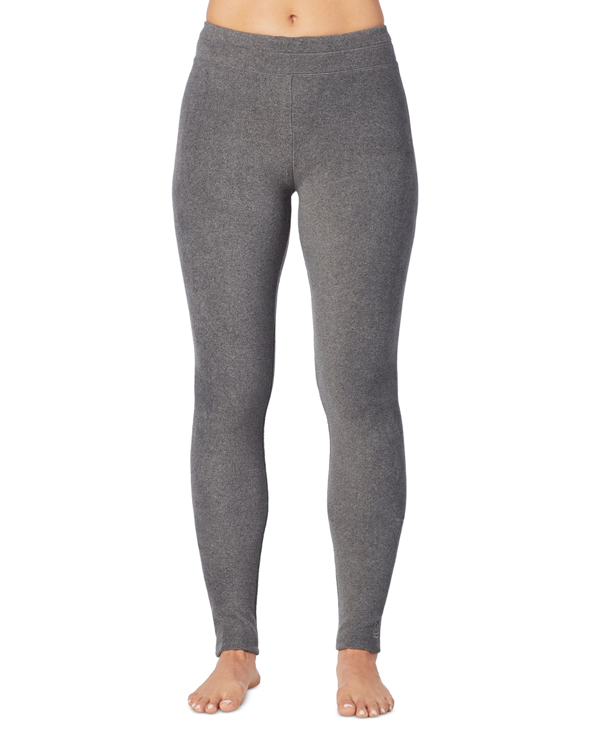 Cuddl Duds Women’s Fleecewear with Stretch Legging – Heather Charcoal