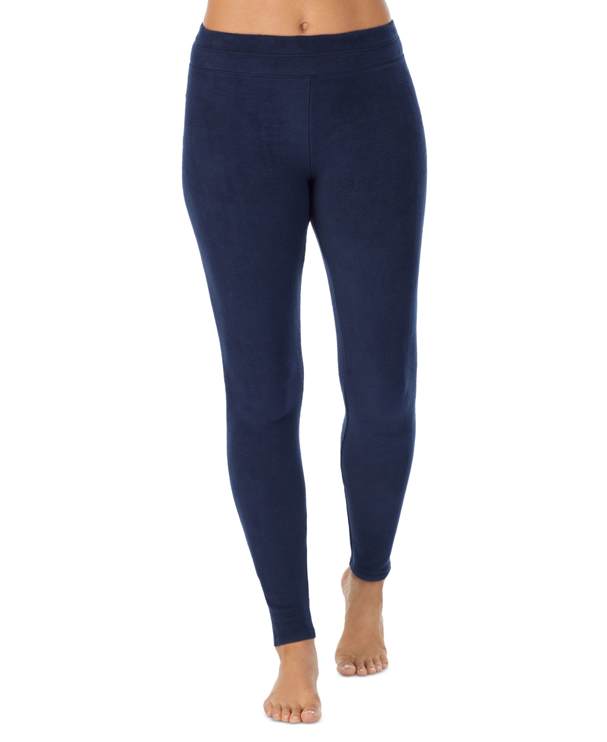 Cuddl Duds Women’s Fleecewear with Stretch Legging – Navy Cuddl Duds Women’s Fleecewear with Stretch Legging – Navy