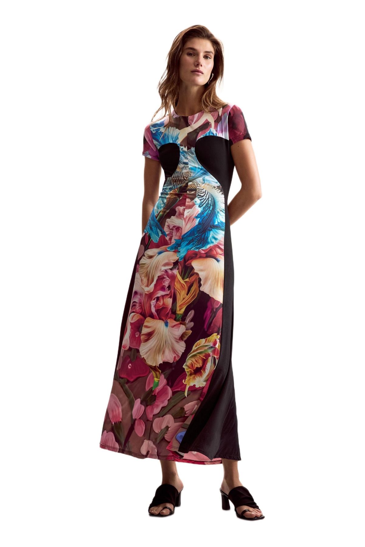 Desigual Women’s Knitted Dress – Navy blue