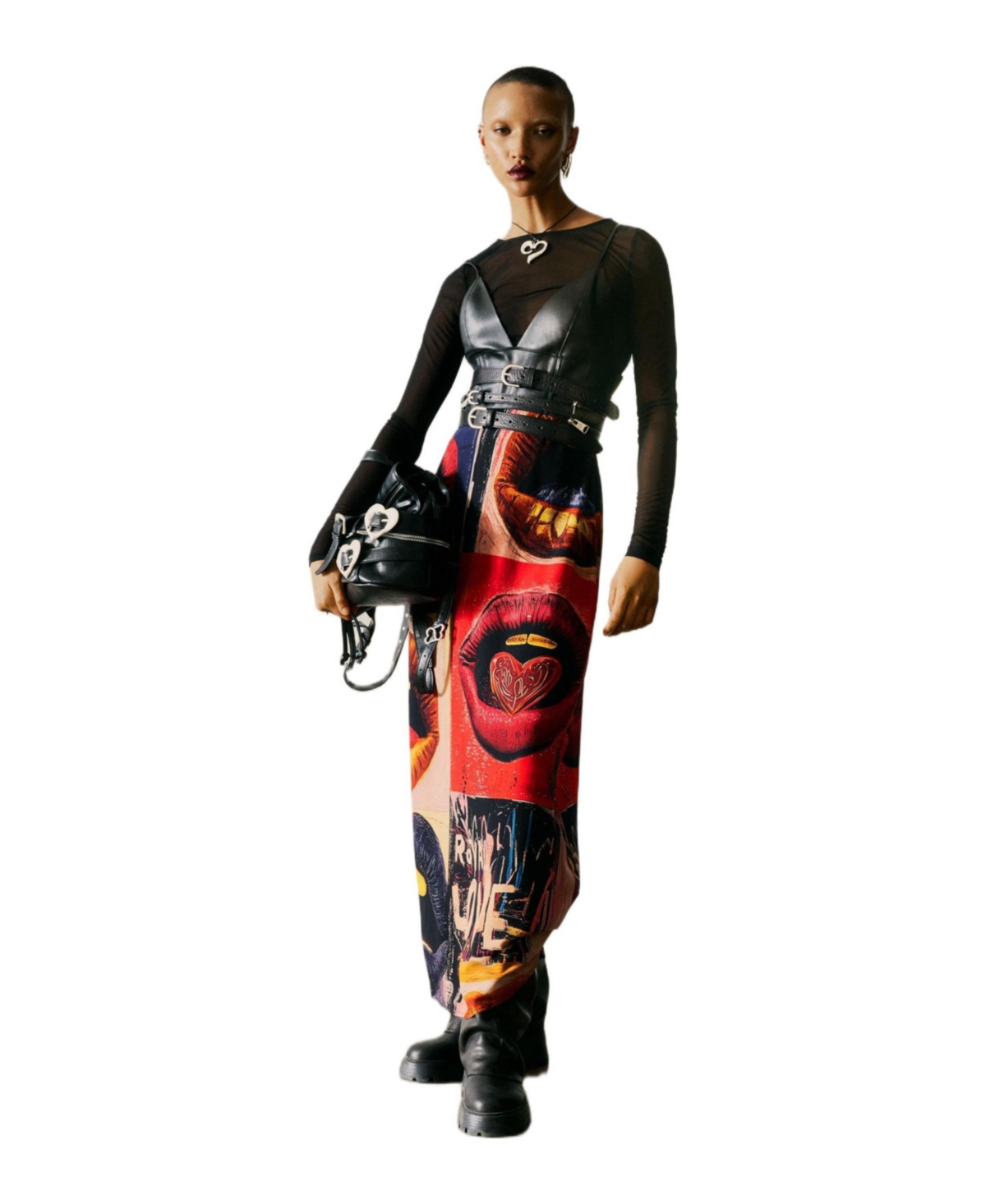 Desigual Women’s strappy dress – Black