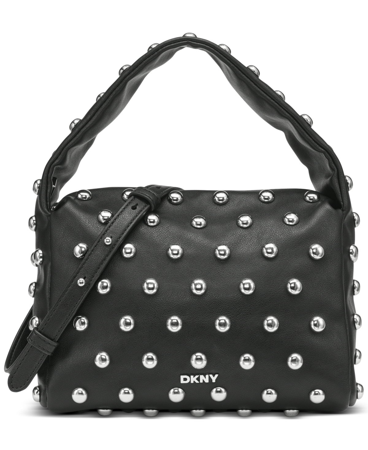 Dkny Agnes Small Shoulder Bag – Black/silver