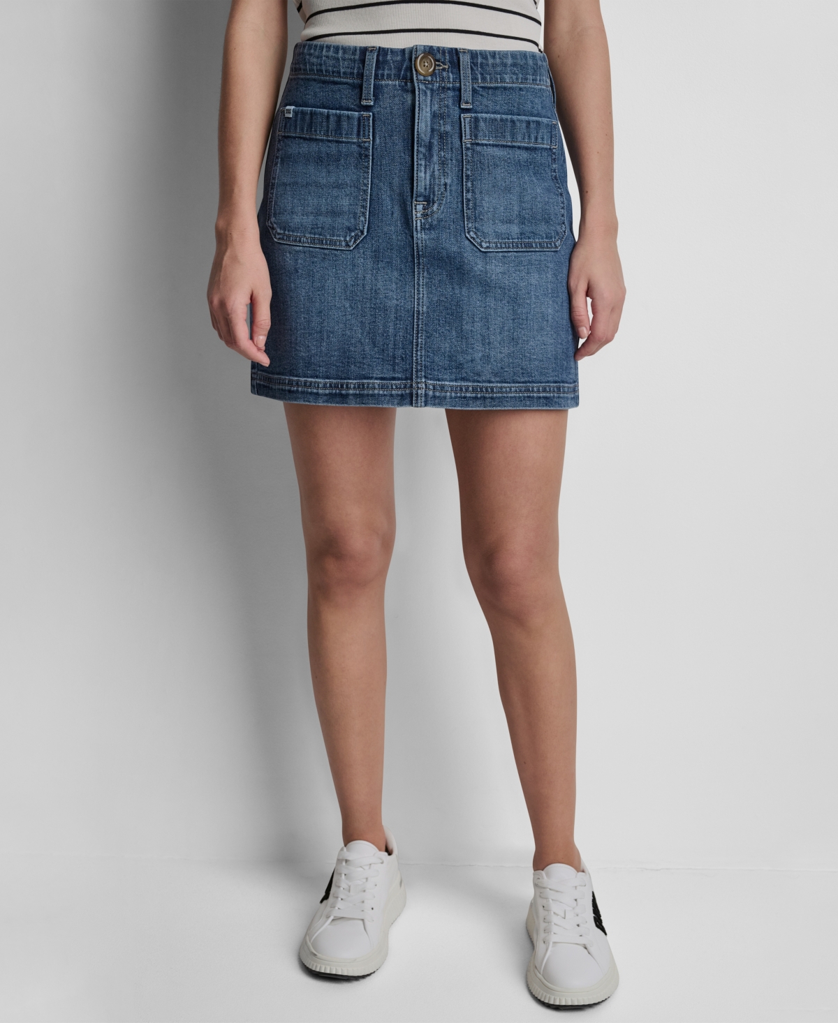 Dkny Jeans Women’s High-Rise Mini Skirt – Amsterdam Wash